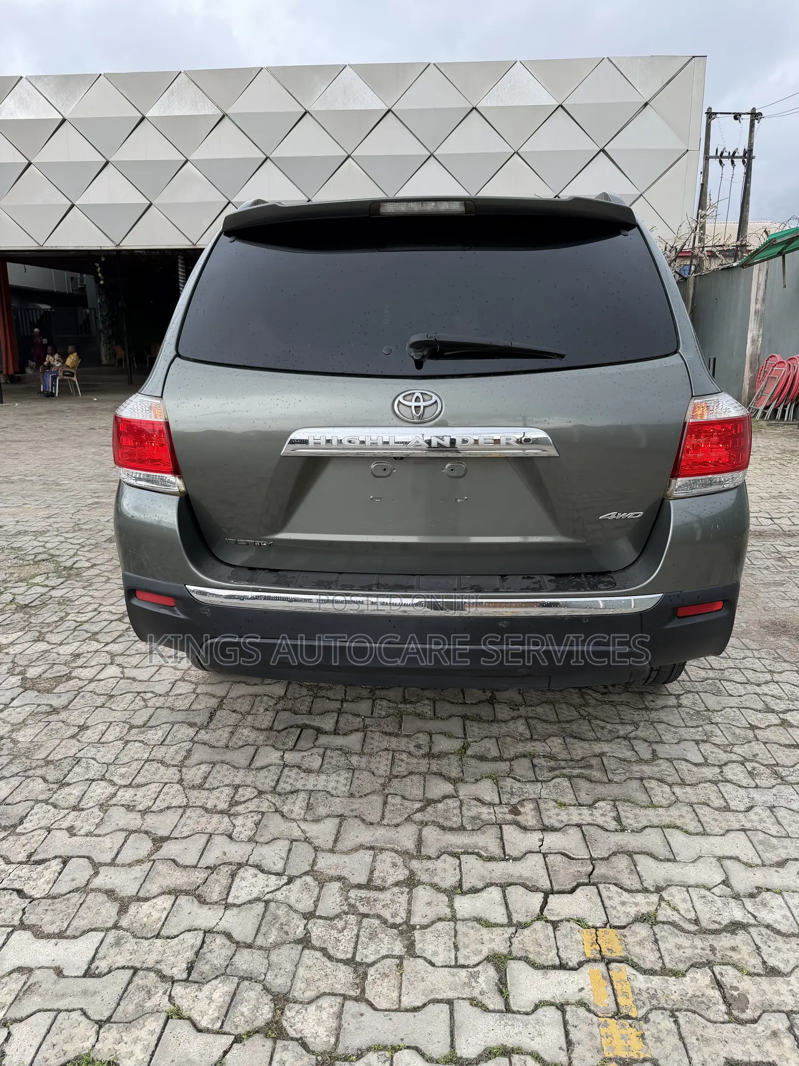 Toyota Highlander Limited 2012 Gray