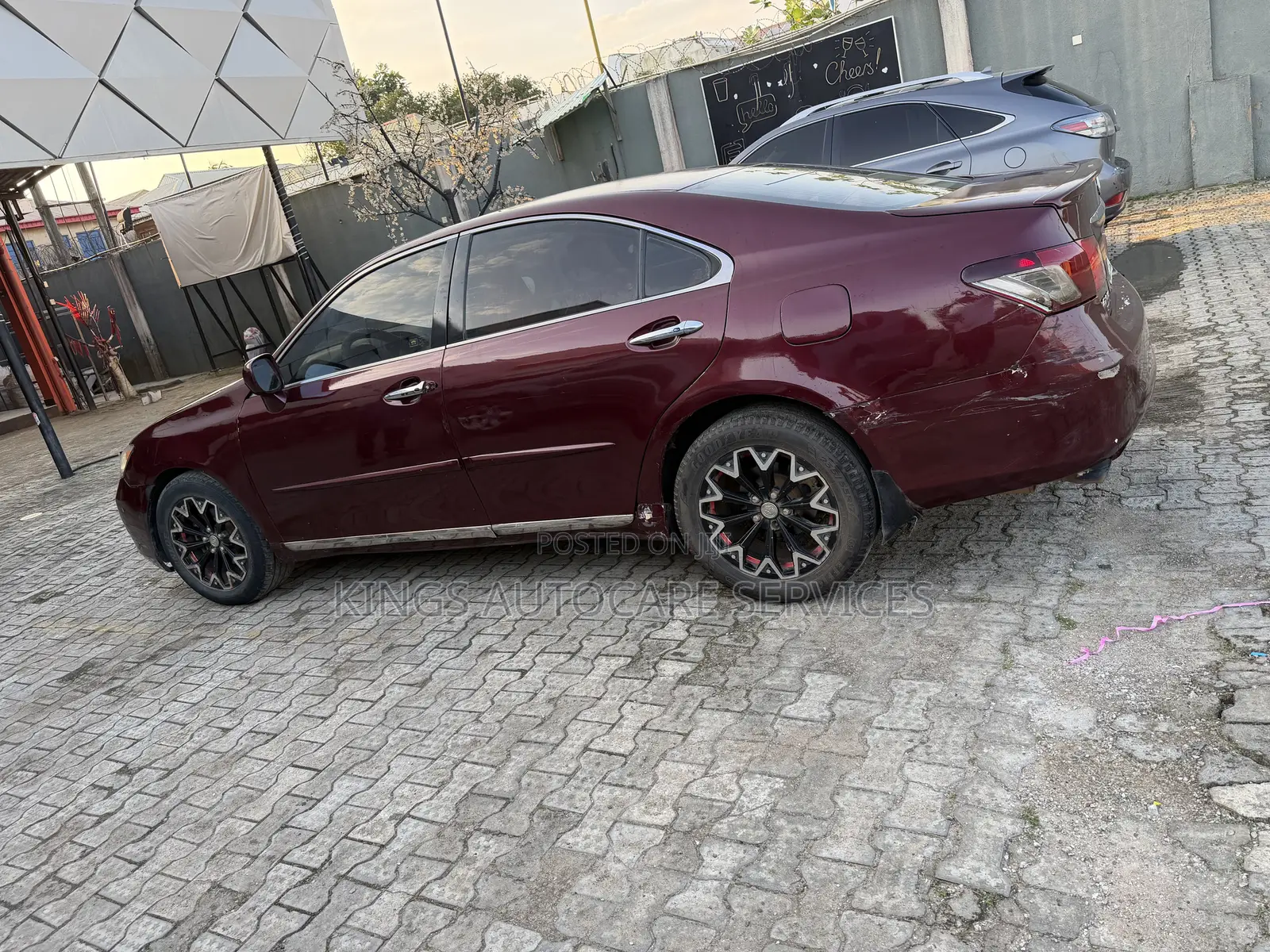 Lexus ES 350 2008 Red