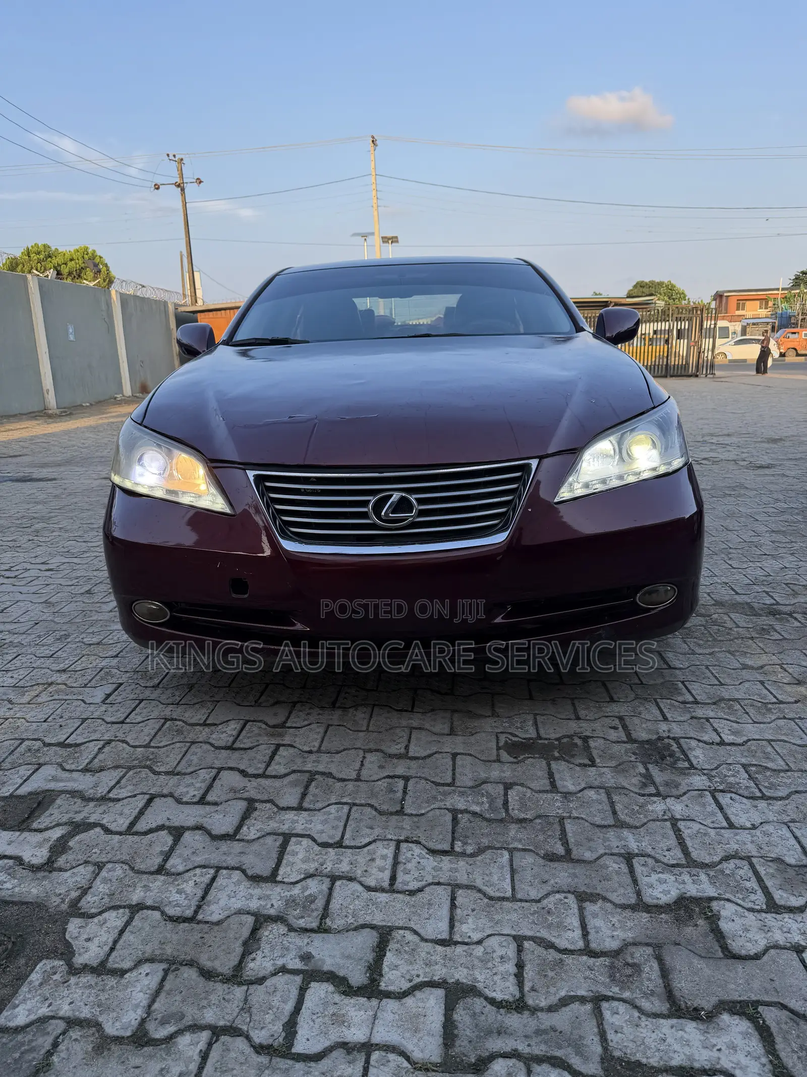 Lexus ES 350 2008 Red