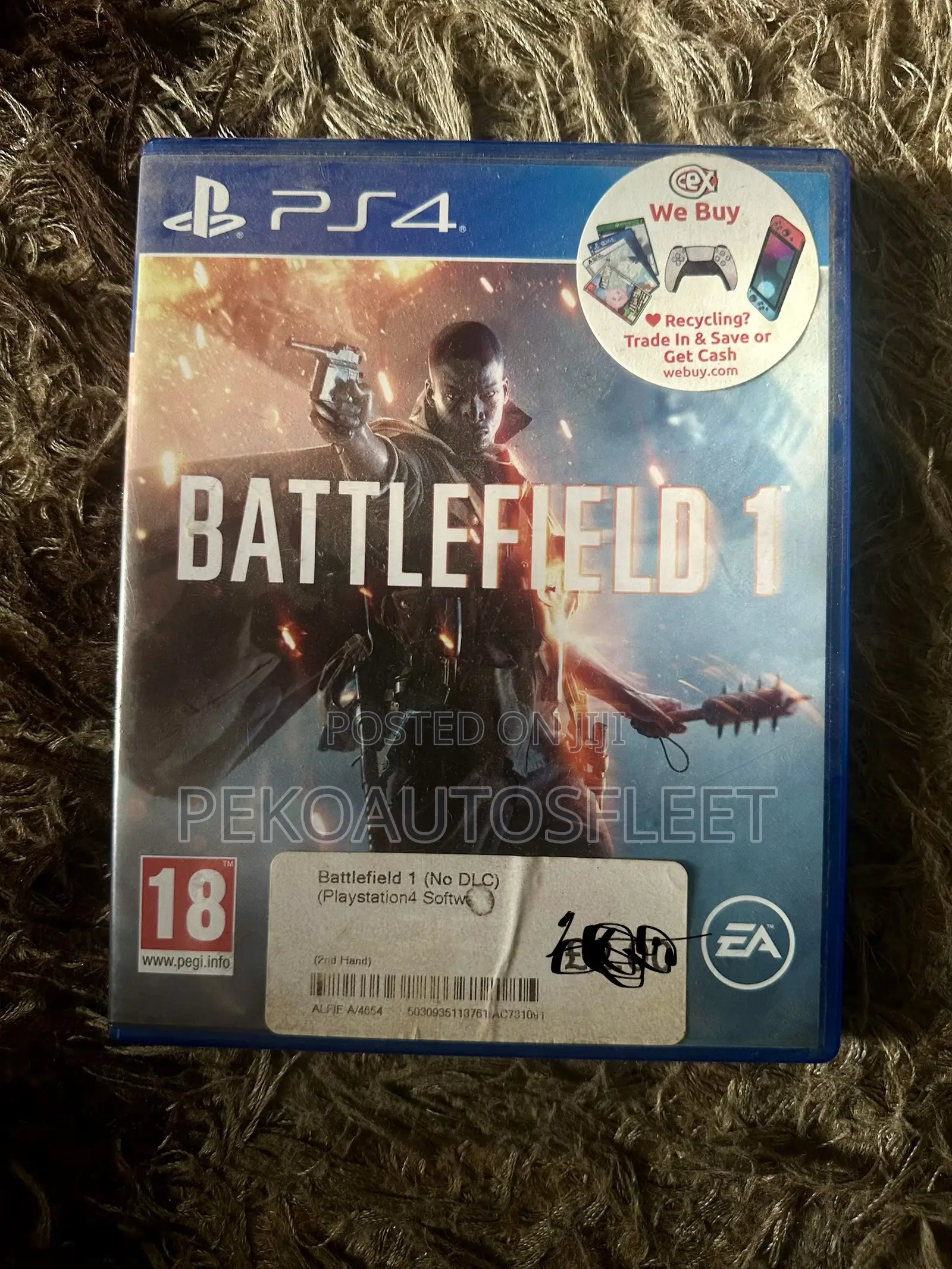Battlefield 1and 4 for PlayStation 4 (PS4)
