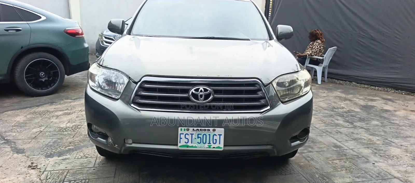 Toyota Highlander Limited 2012 Green