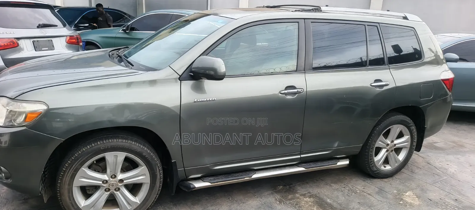 Toyota Highlander Limited 2012 Green