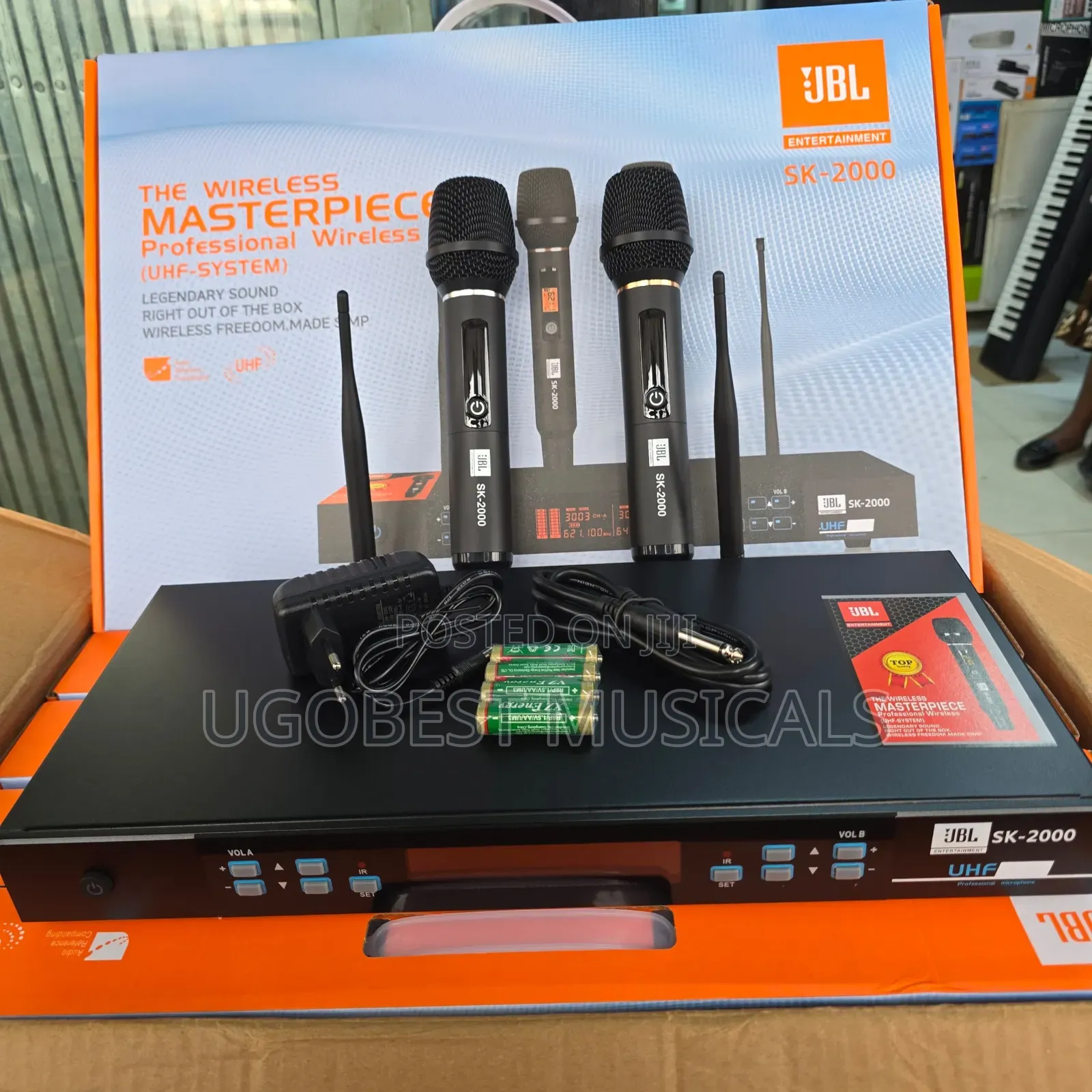 JBL SK-2000 Professional Wireless Microphone System
​