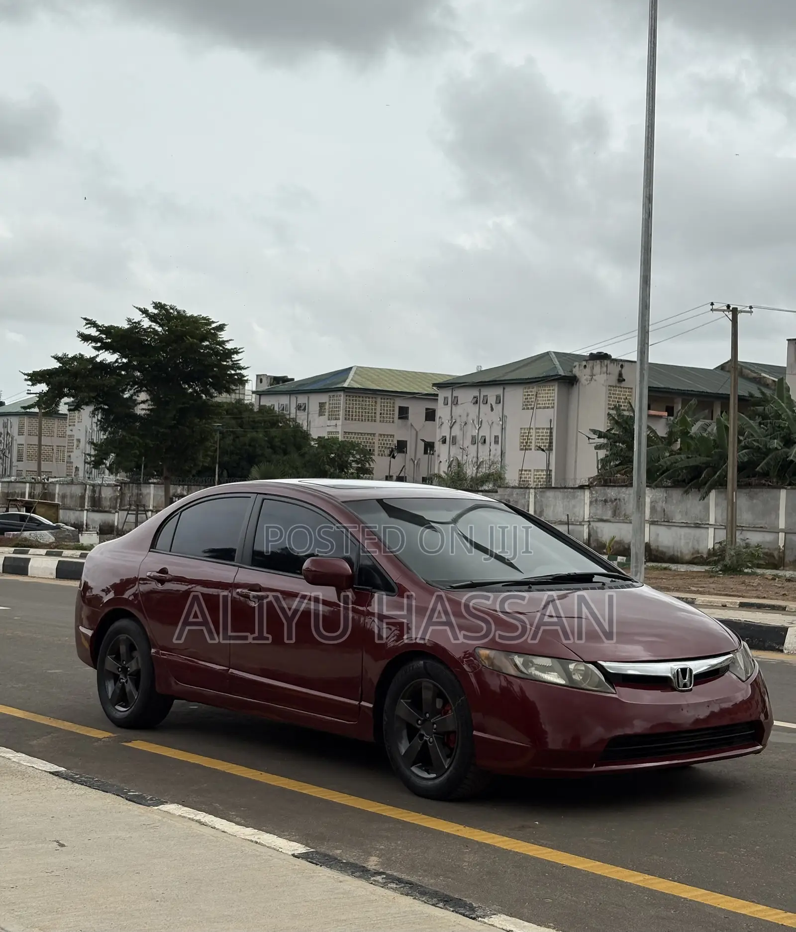 Honda Civic 2008 Burgundy