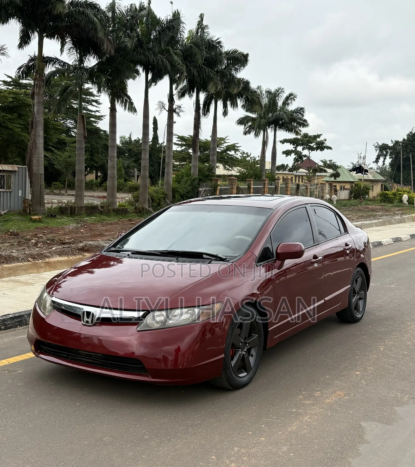 Honda Civic 2008 Burgundy