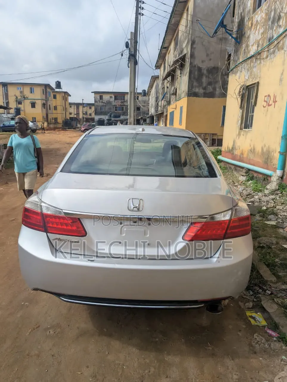 Honda Accord EX-L 4dr Sedan w/Navigation (2.4L 4cyl CVT) 2014 Silver