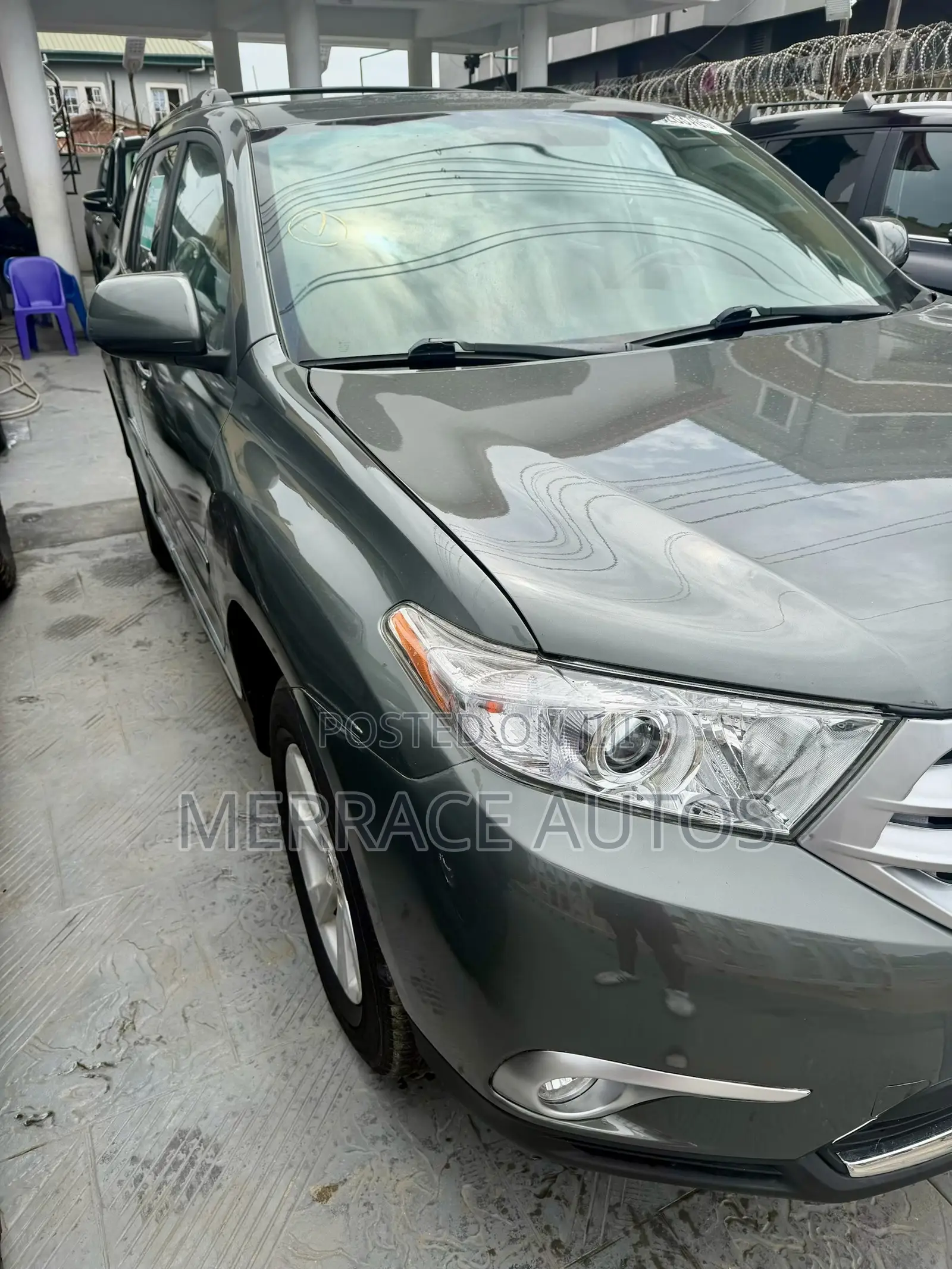 Toyota Highlander Limited 2012 Gray