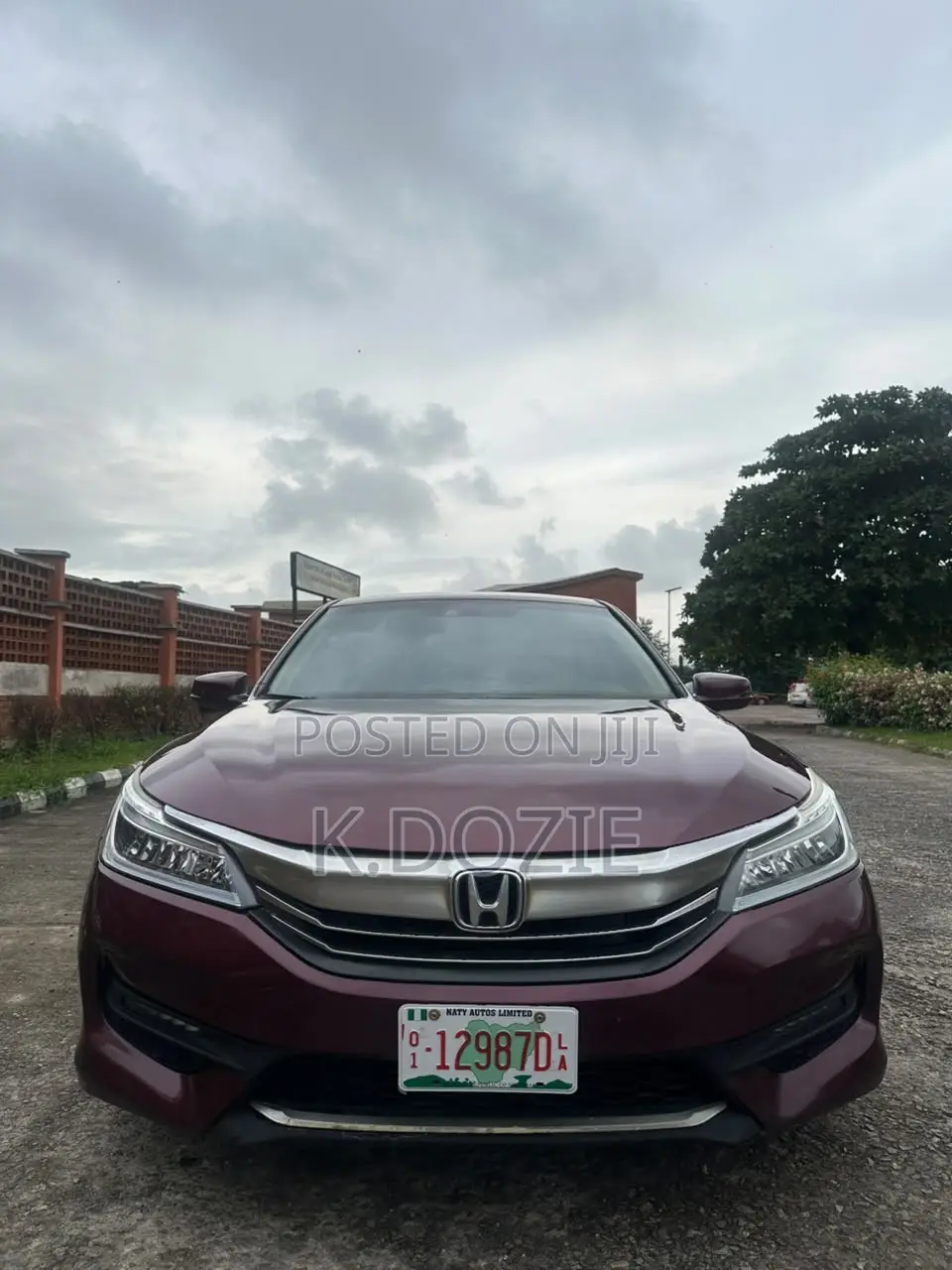 Honda Accord 2015 Burgundy