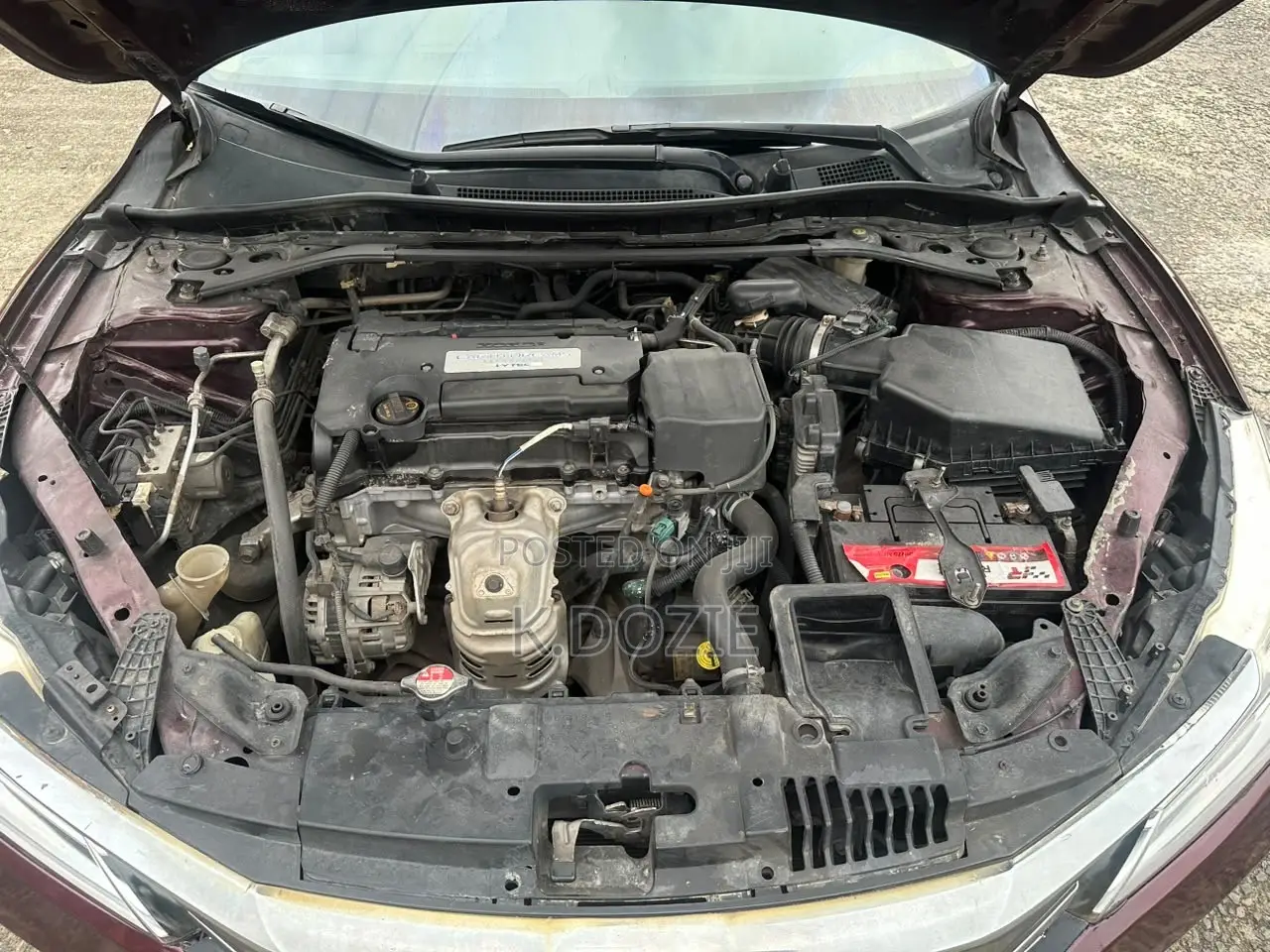 Honda Accord 2015 Burgundy