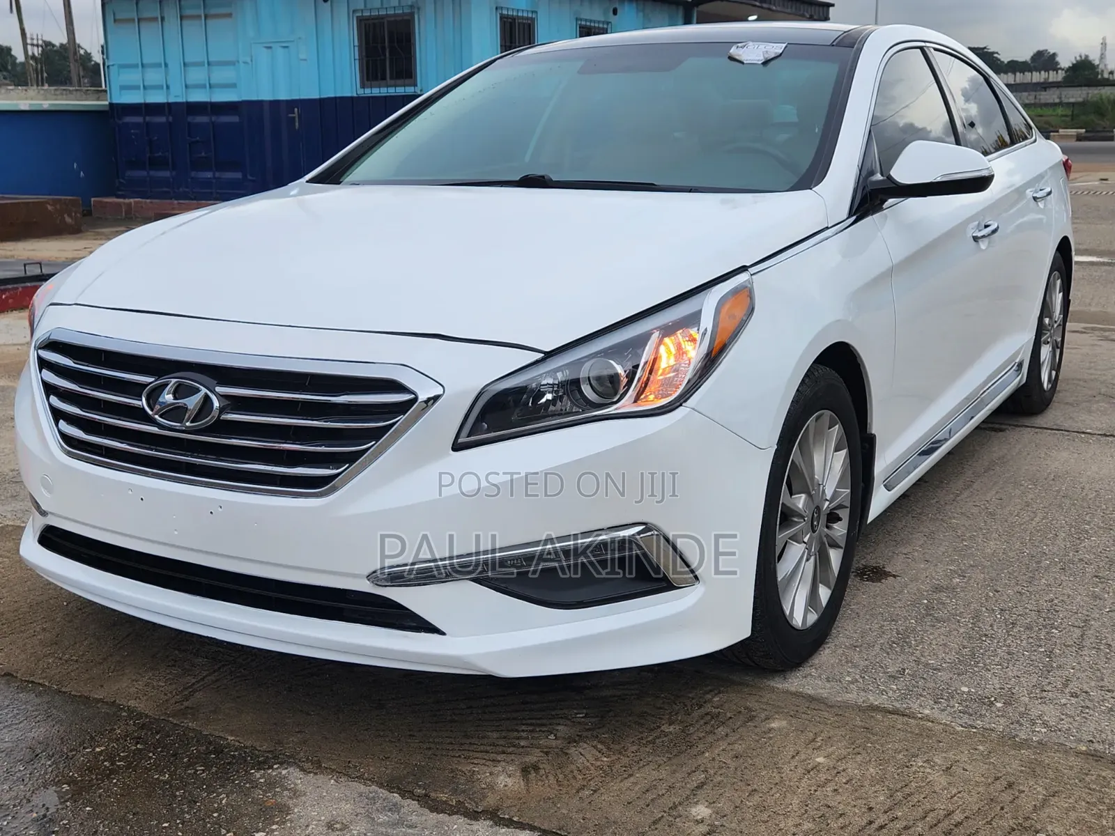 Hyundai Sonata Limited 4dr Sedan (2.4L 4cyl 6A) 2015 White