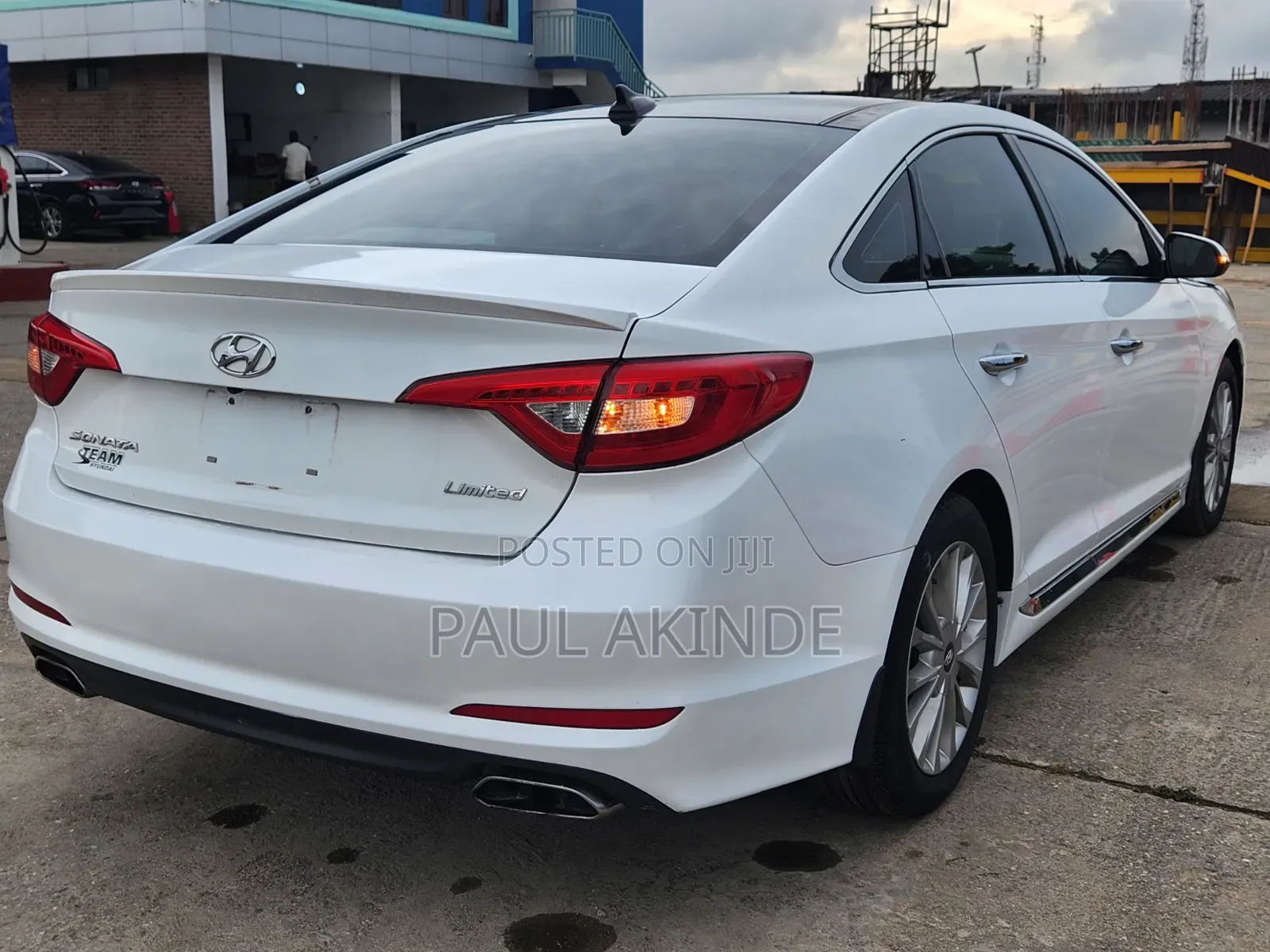 Hyundai Sonata Limited 4dr Sedan (2.4L 4cyl 6A) 2015 White
