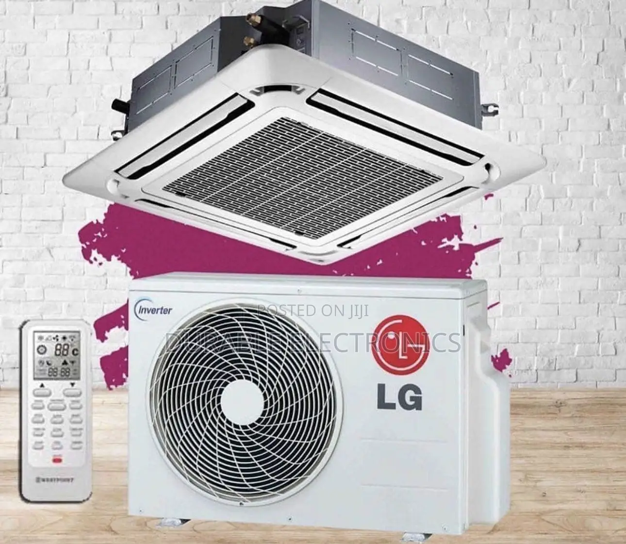 LG Inverter Ceiling Cassette Air Conditioner 2hp (Gencool)