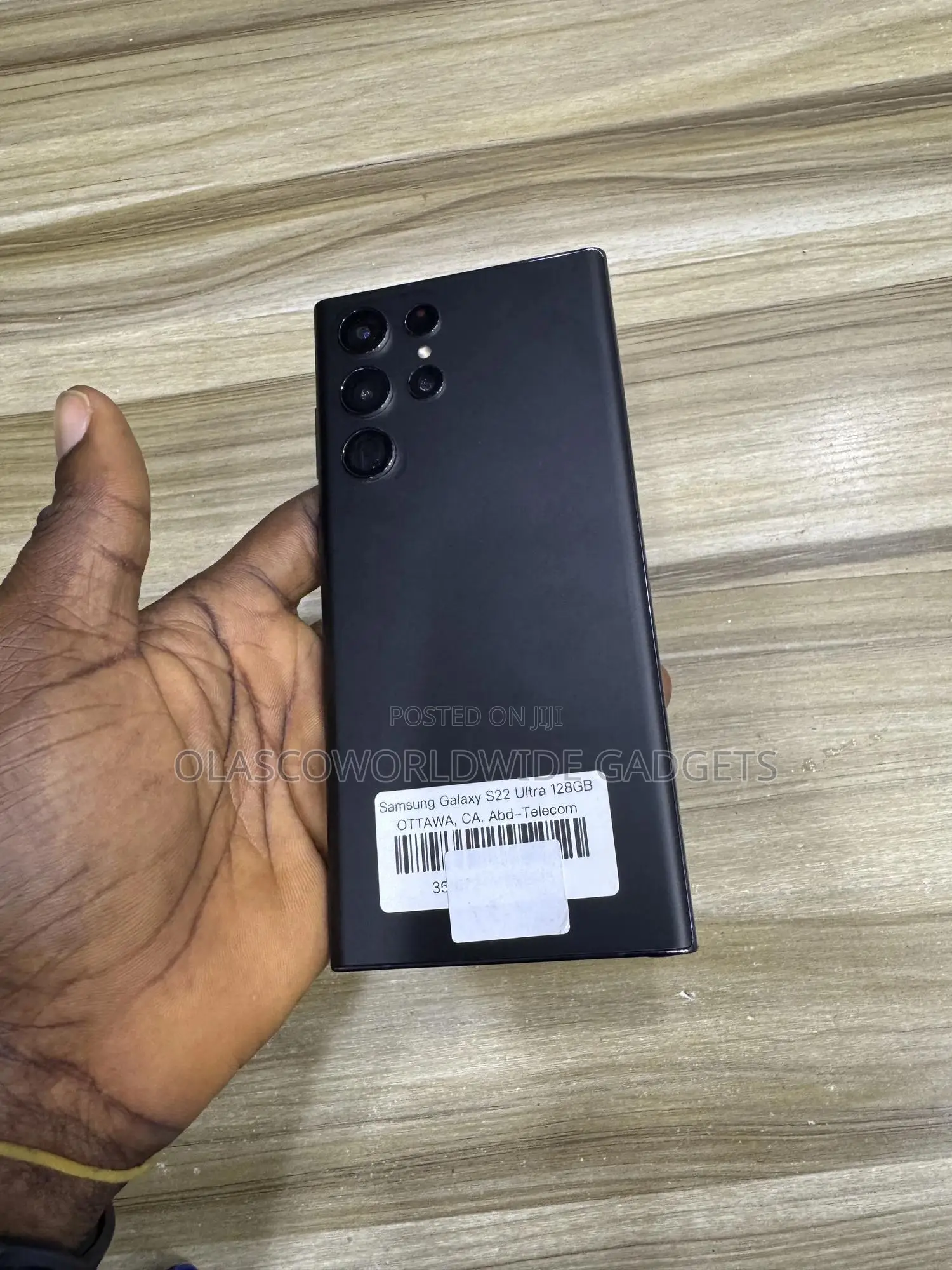 New Samsung Galaxy S22 Ultra 5G 128 GB Black