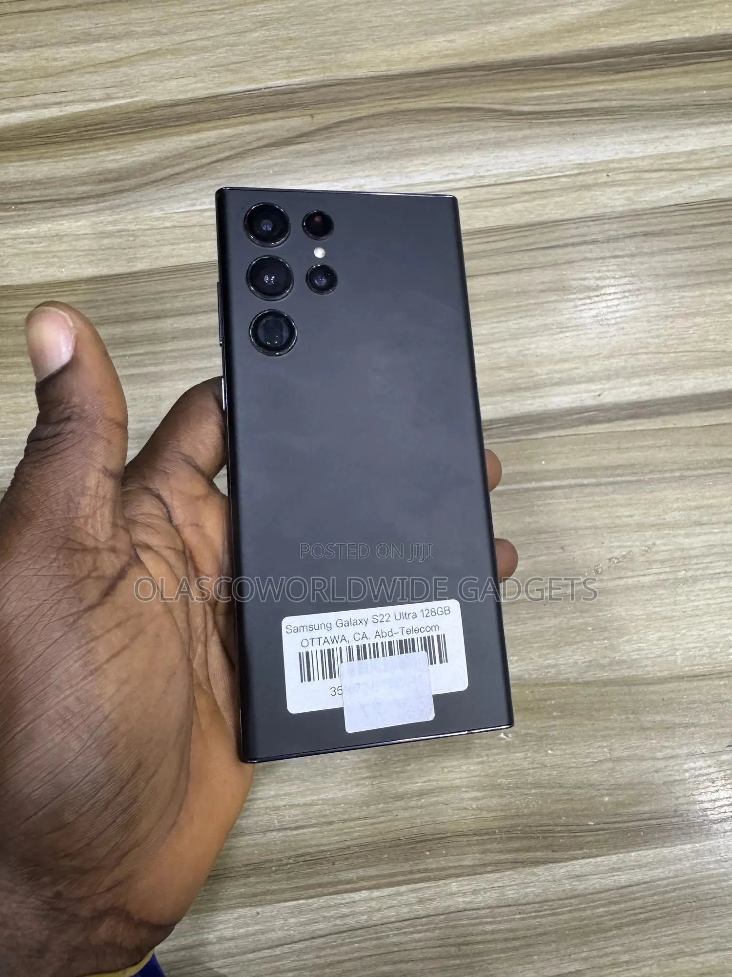 New Samsung Galaxy S22 Ultra 5G 128 GB Black