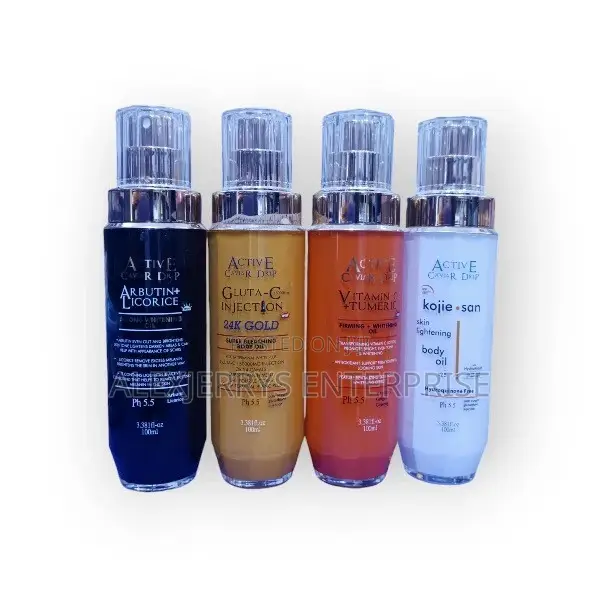 Active Cavia Drip Body Oil – Arbutin, Gluta-C, Vitamin C Kojie San