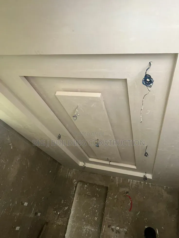 Pop Plaster of Paris Ceiling