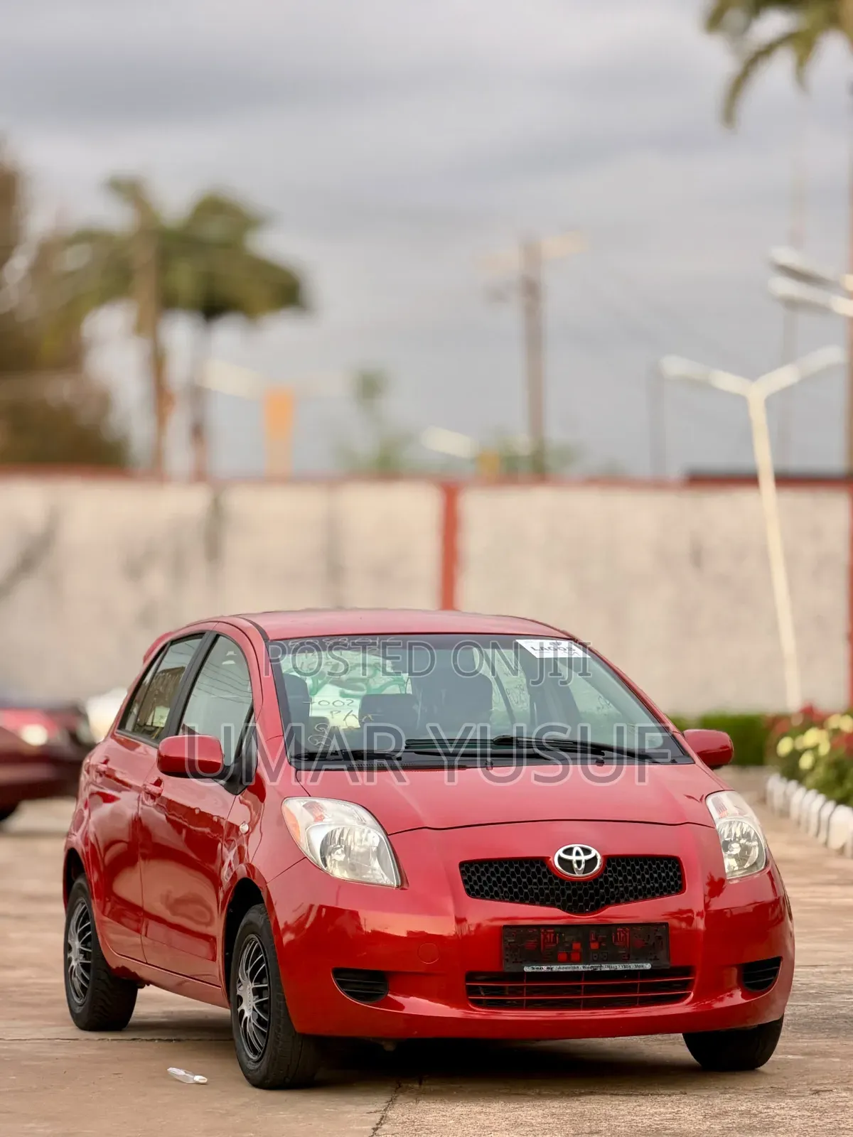 Toyota Yaris 2007 Red