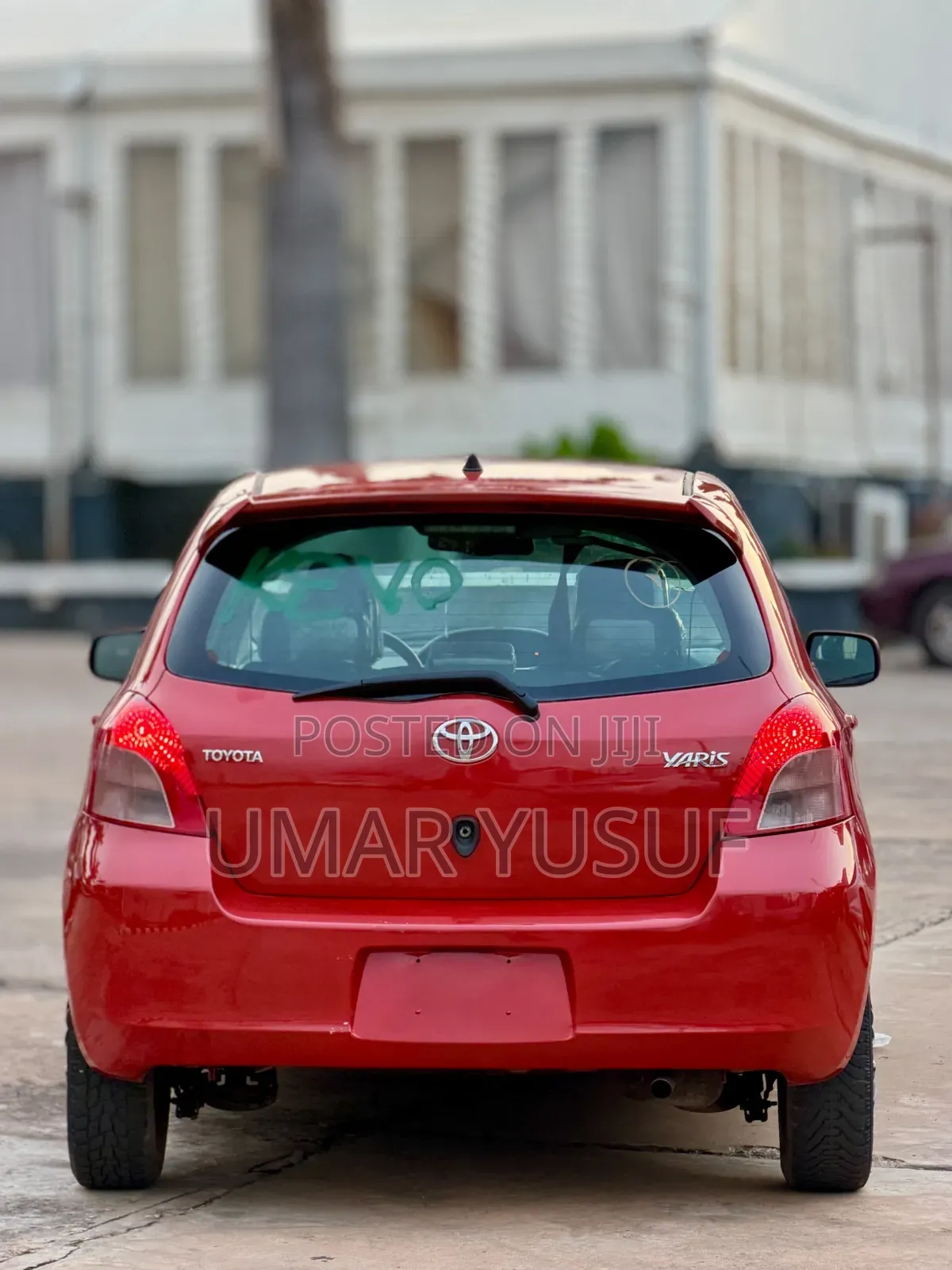 Toyota Yaris 2007 Red