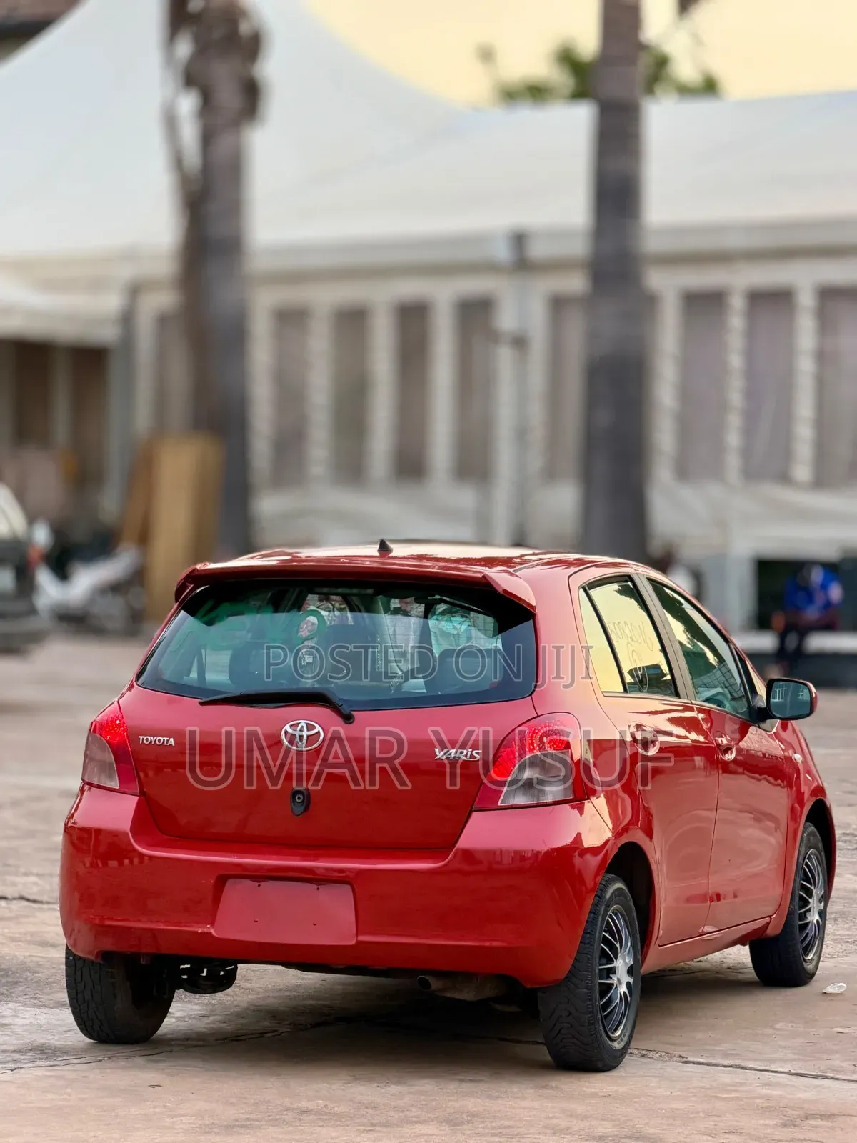Toyota Yaris 2007 Red