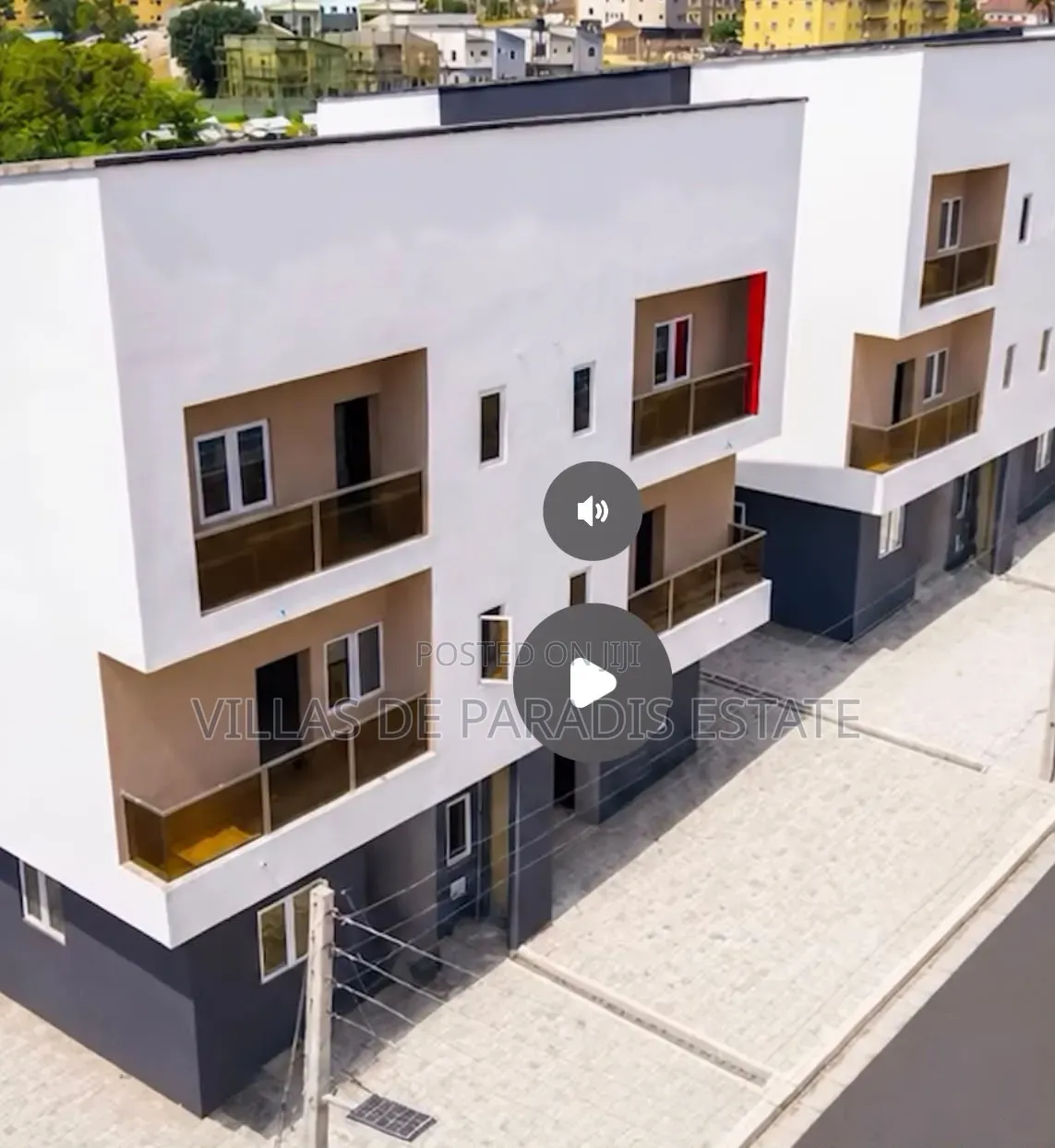 5bdrm Duplex in Villas De Paradis, Durumi for sale