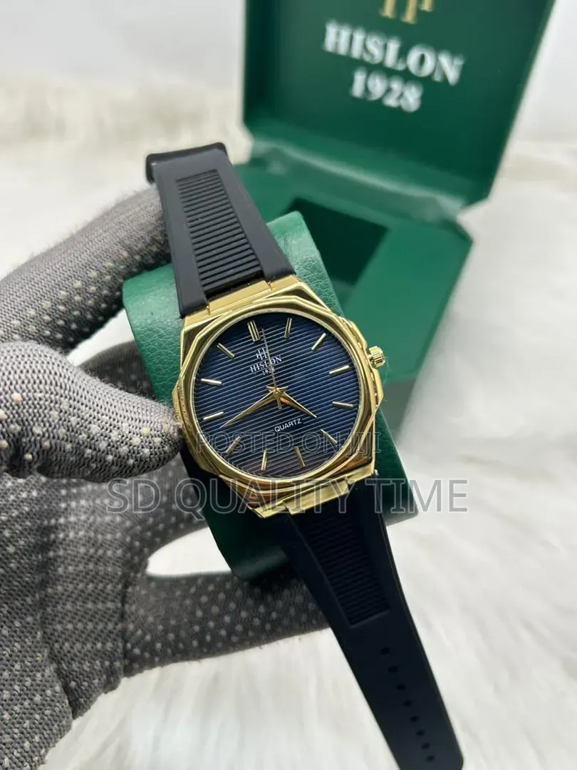 Hislon Rubber Strap Watch
