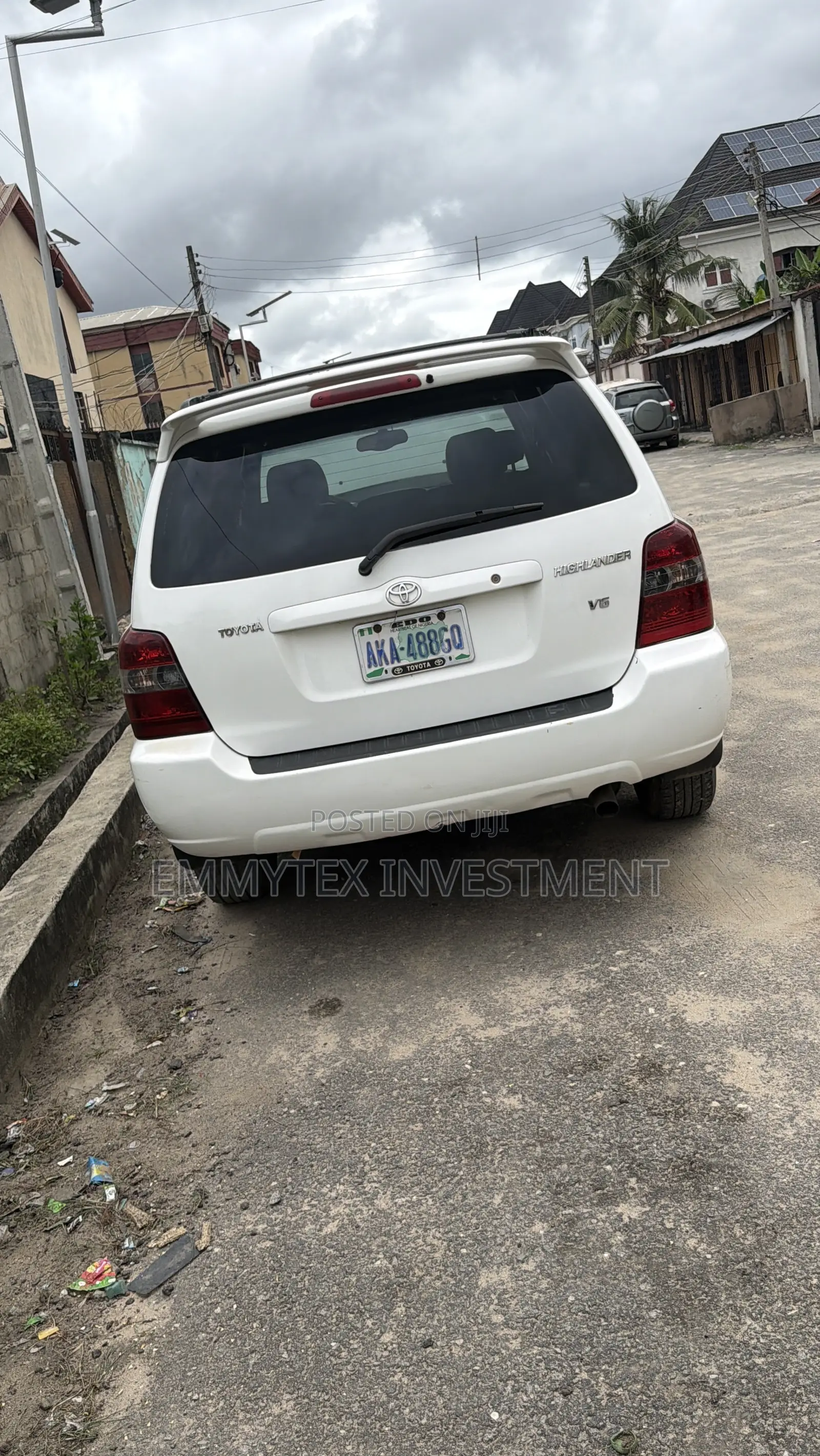 Toyota Highlander 2005 White