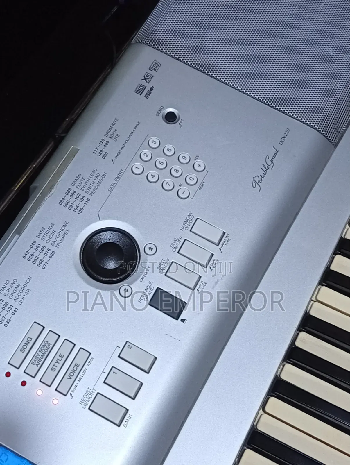 Yamaha DGX-220 — Powerful Portable Keyboard