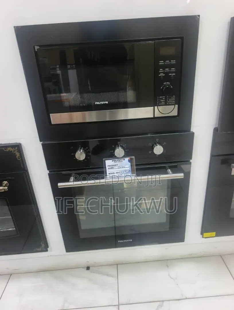 Original Polystar Inbuilt Gas Electric Oven Built-in 25L Microwave