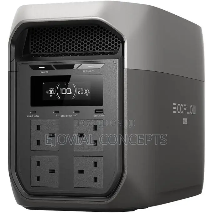 EcoFlow DELTA 3 Max 2048Wh 2400W Portable Power Station