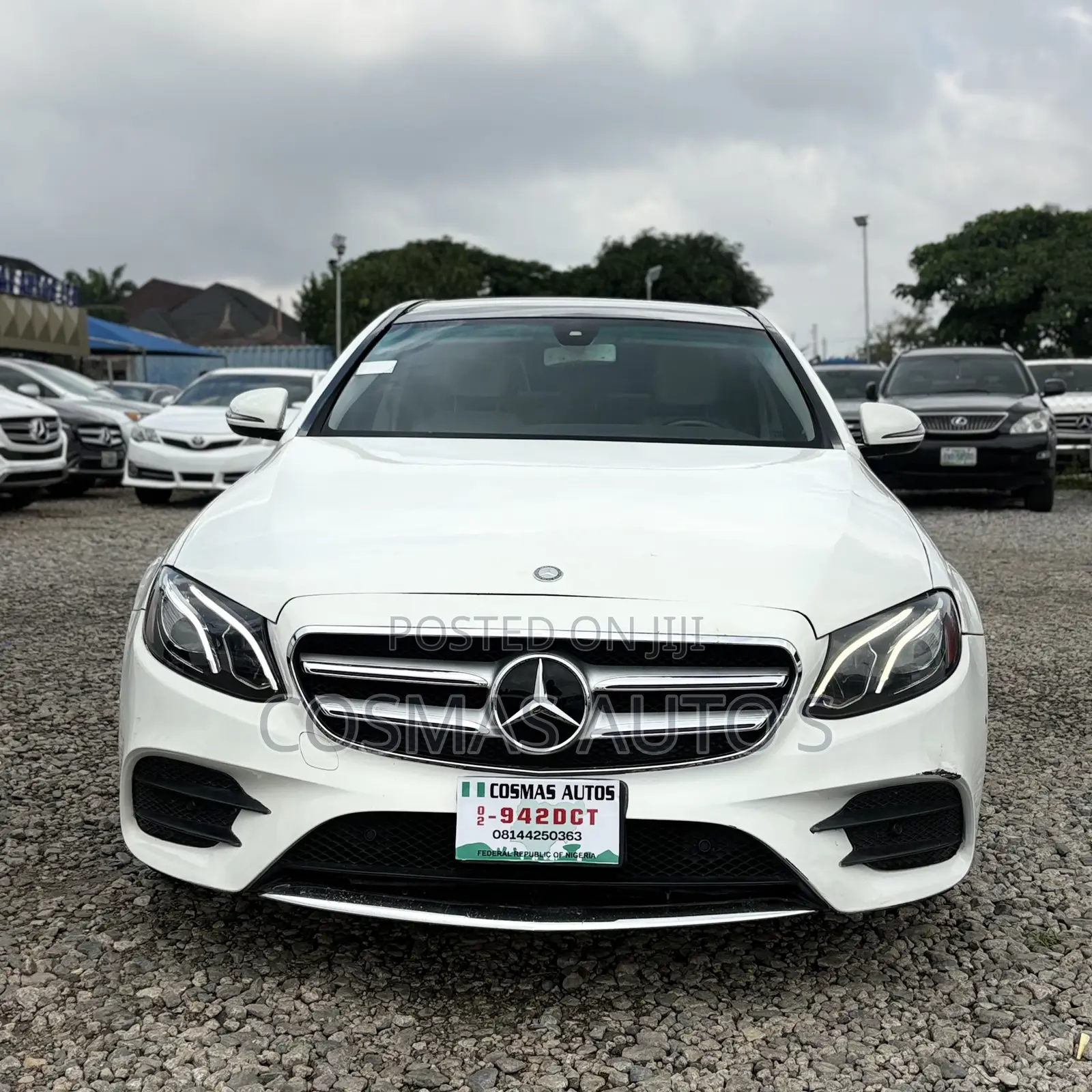 Mercedes-Benz E300 Base RWD Sedan (2.0L 4cyl 9A) 2017 White
