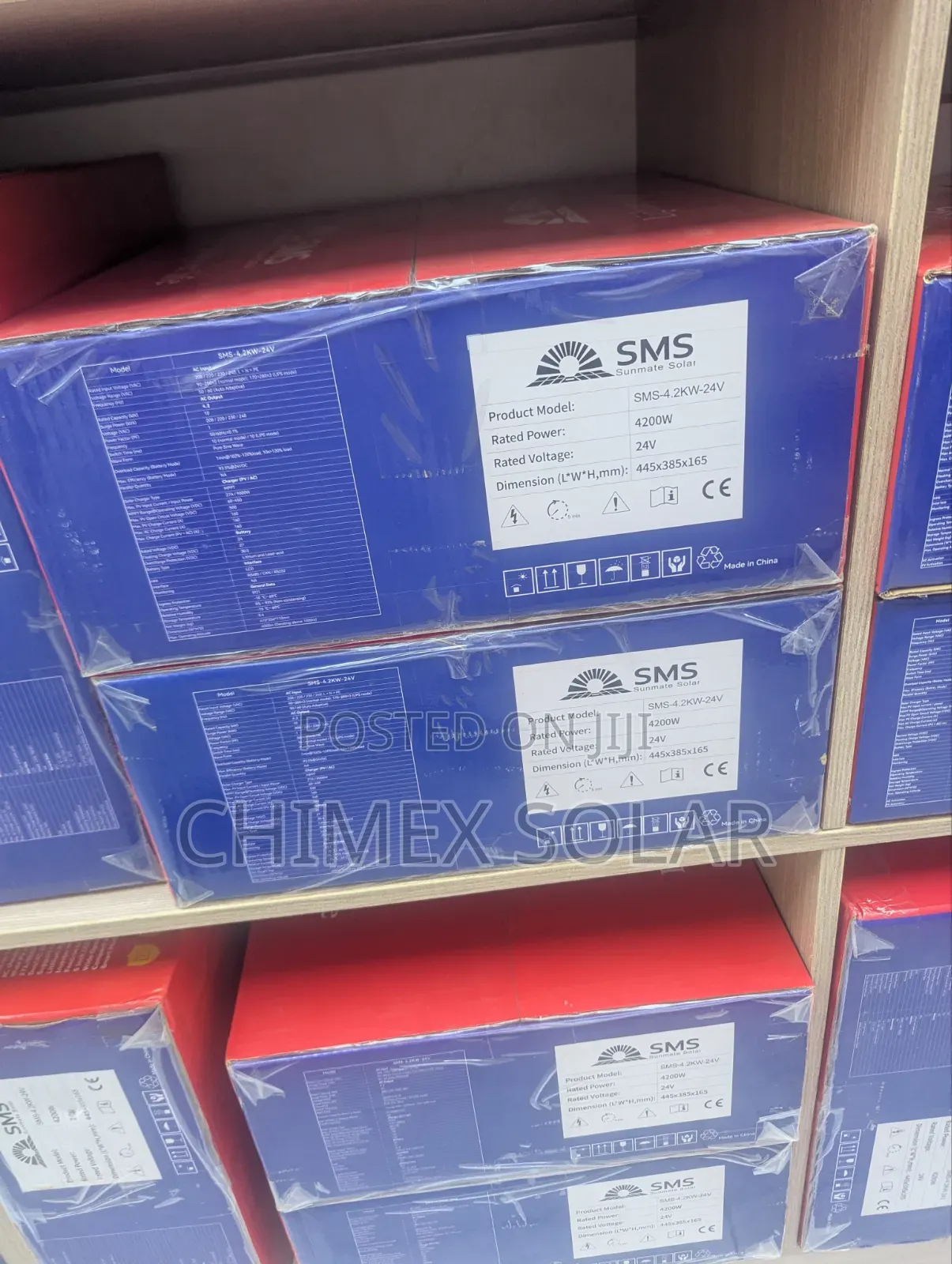 4.2kva SMS Inverter Hybrid 24v
