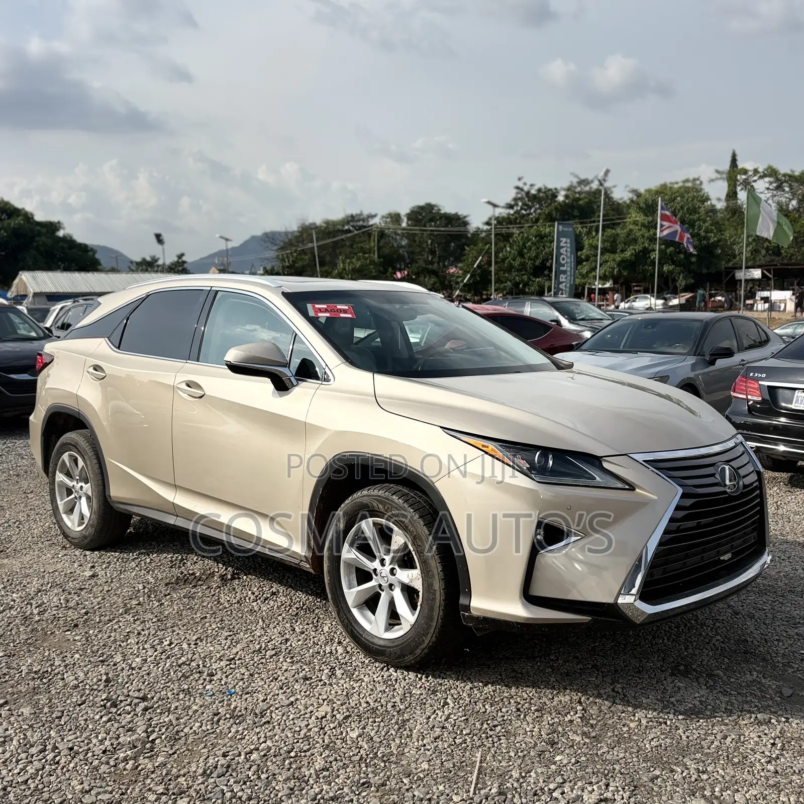 Lexus RX 350 AWD 2016 Gold