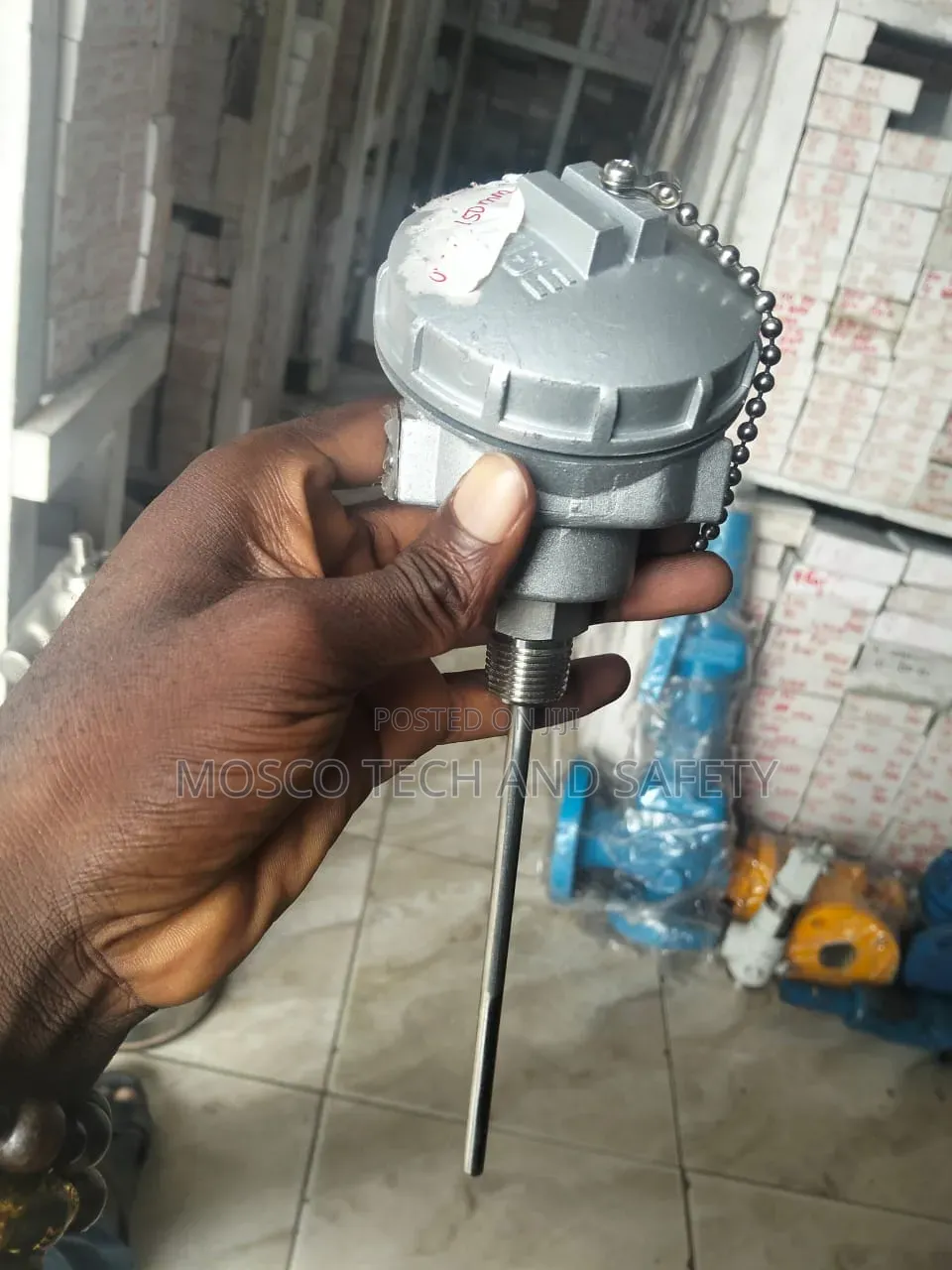 RTD/Thermocouple Temperature Sensor With Connection Head (150mm)