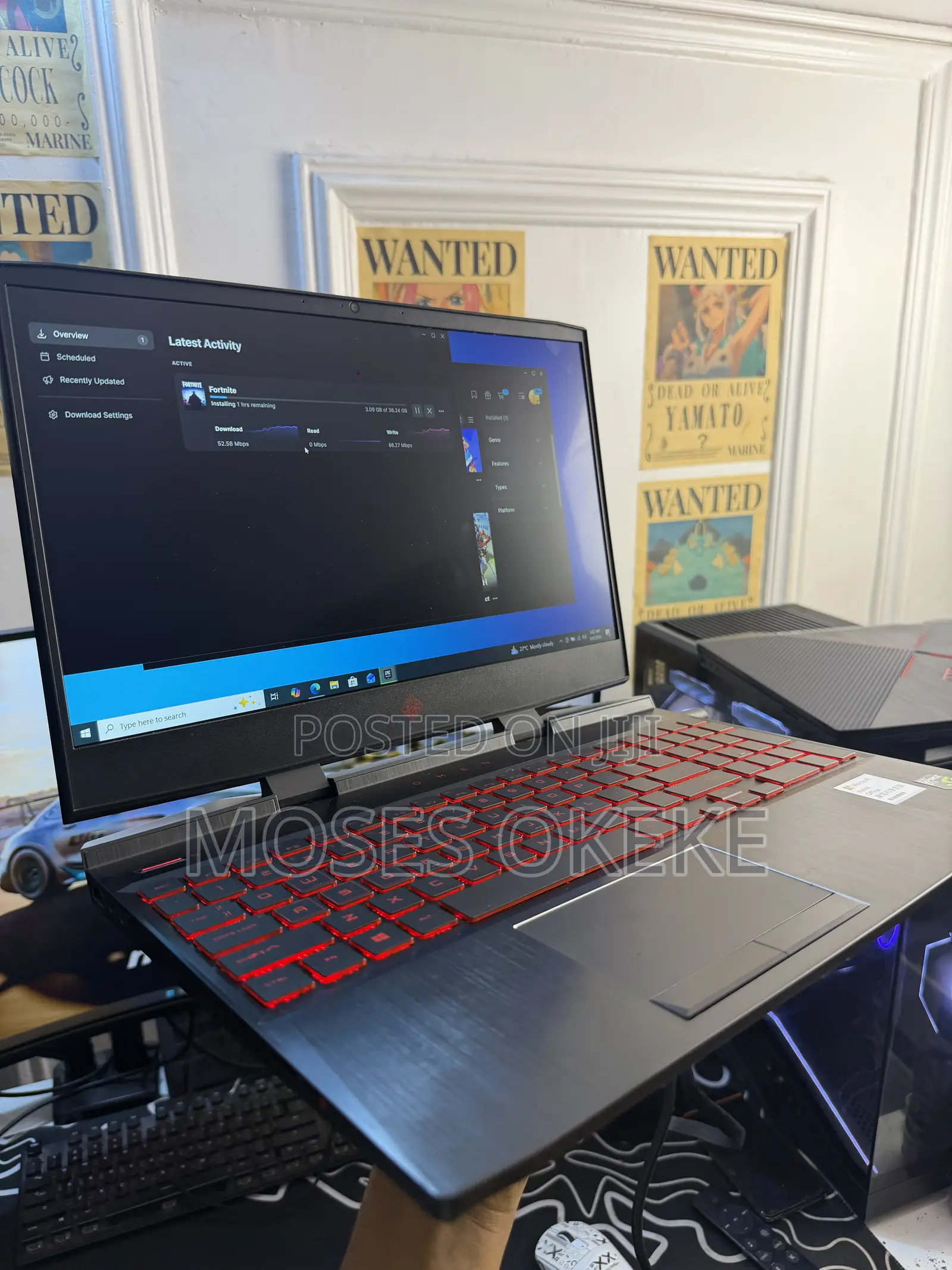 Laptop HP Omen 15 16GB Intel Core i7 SSD 512GB