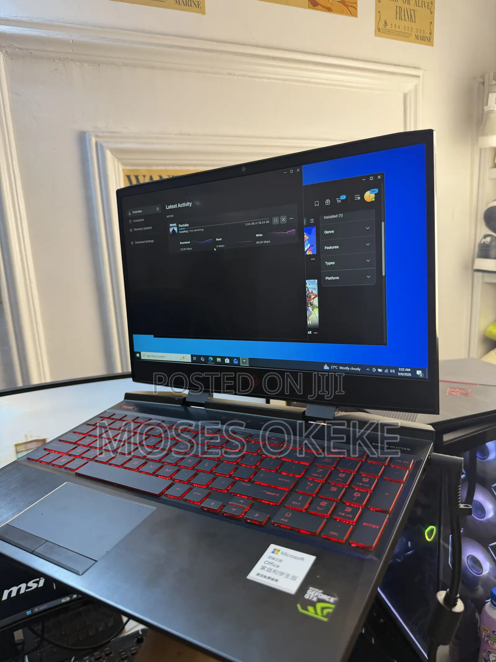 Laptop HP Omen 15 16GB Intel Core i7 SSD 512GB