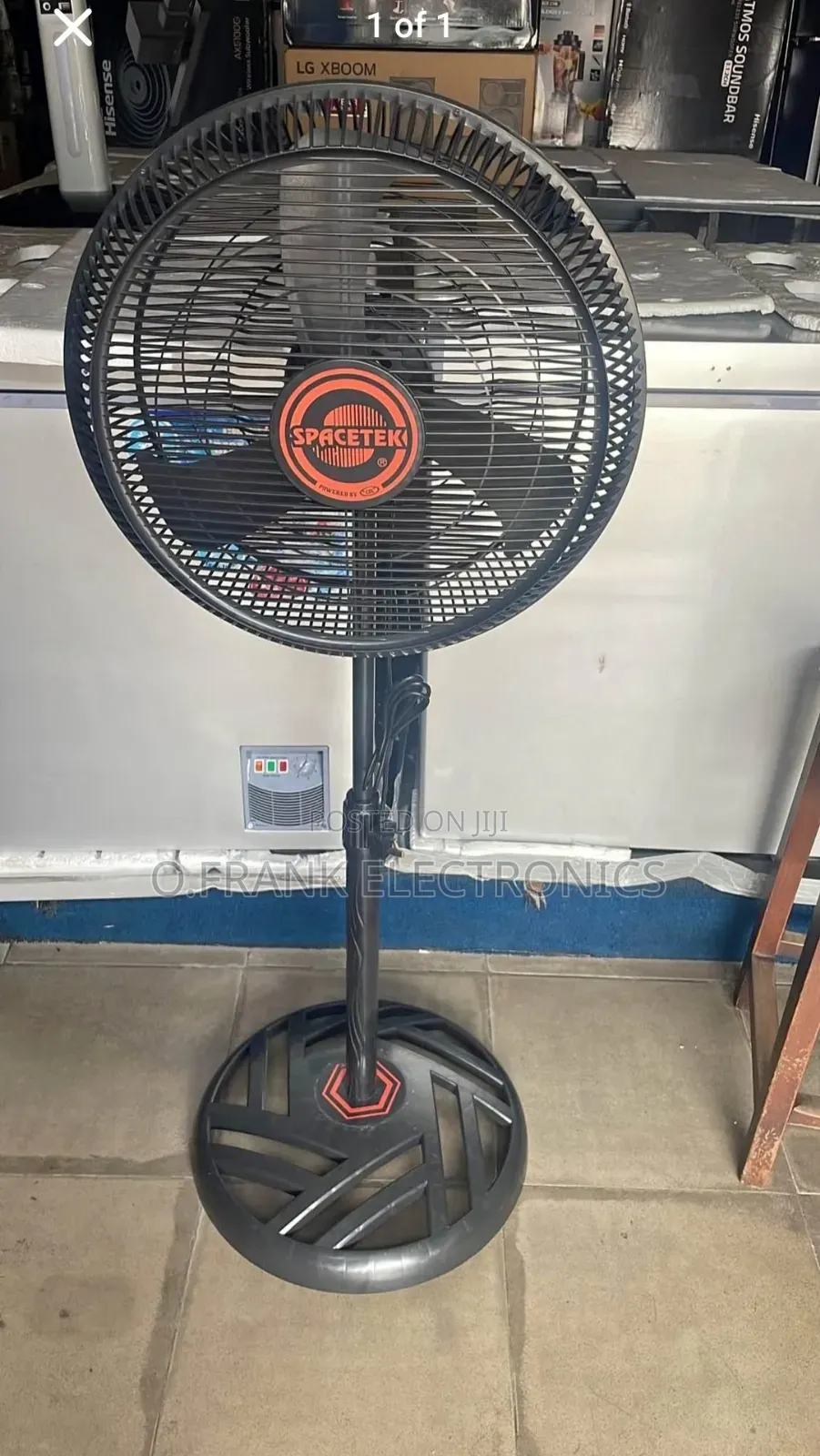 Space Tek Standing Fan