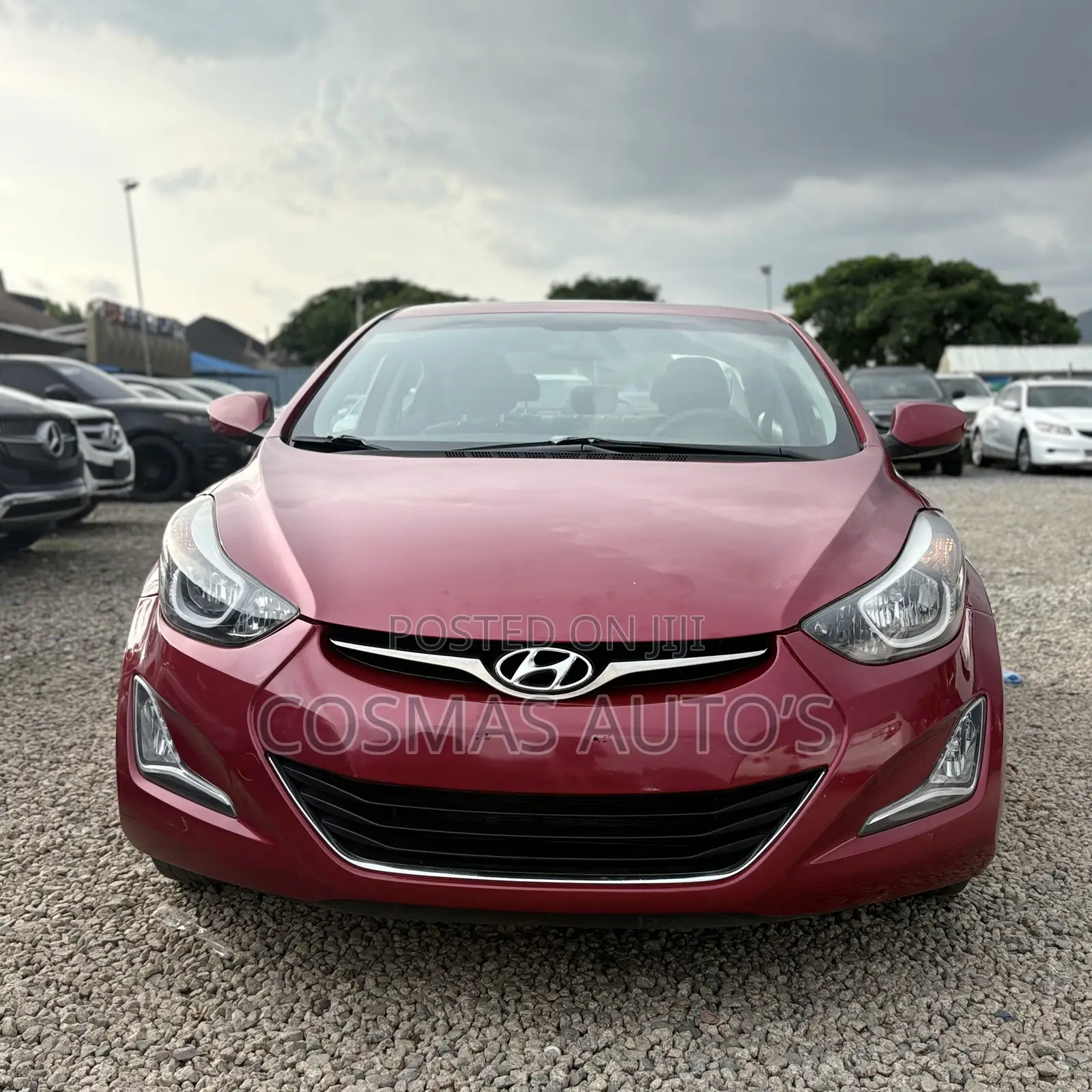 Hyundai Elantra 2015 Red