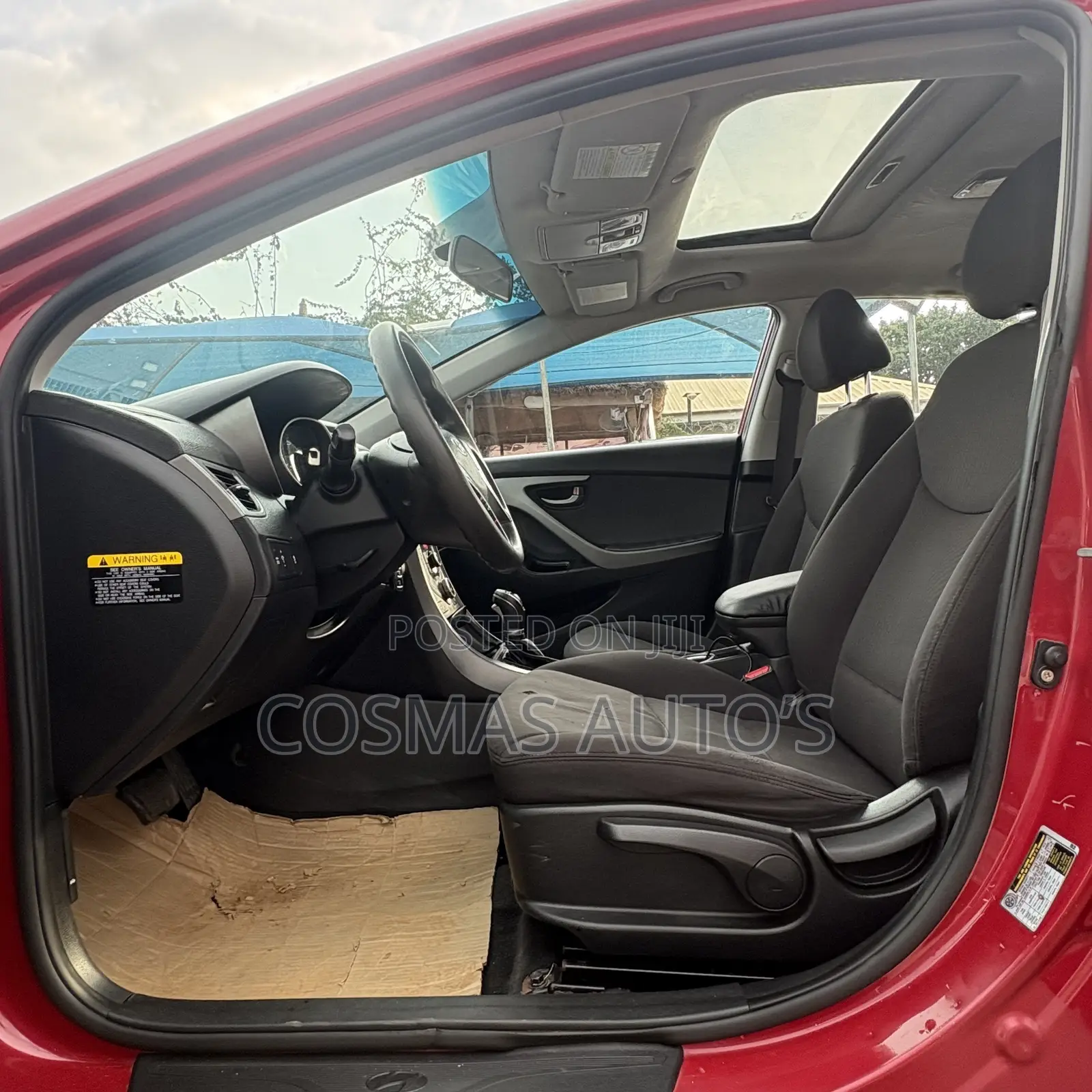 Hyundai Elantra 2015 Red