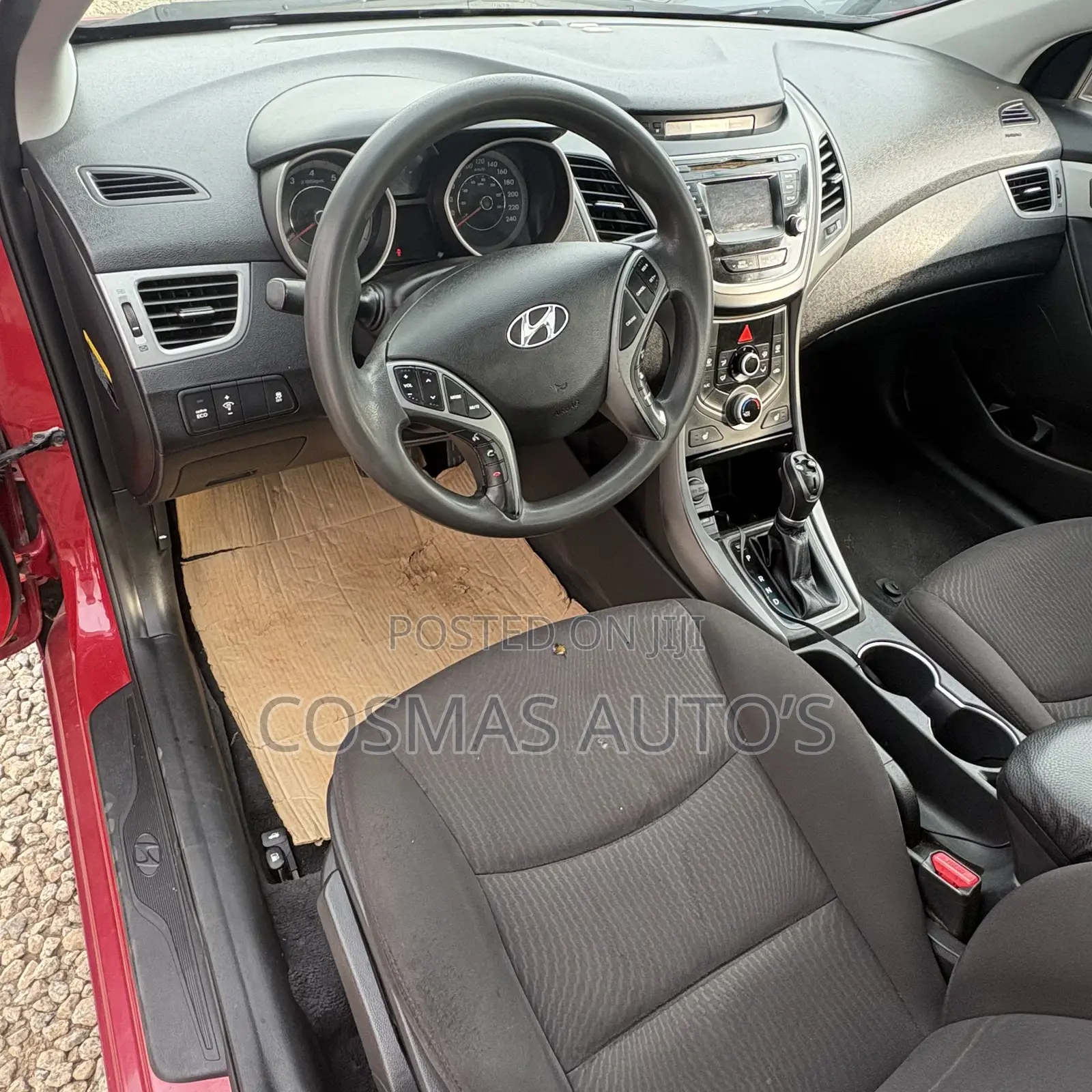 Hyundai Elantra 2015 Red