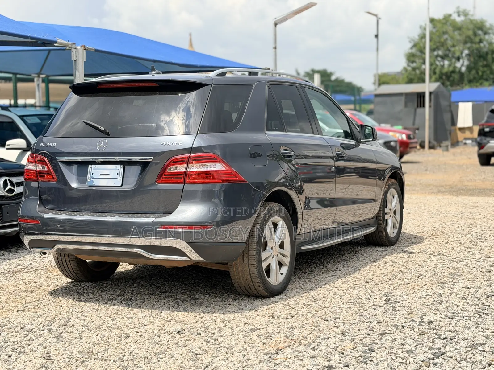 Mercedes-Benz M Class ML 350 4Matic 2013 Gray