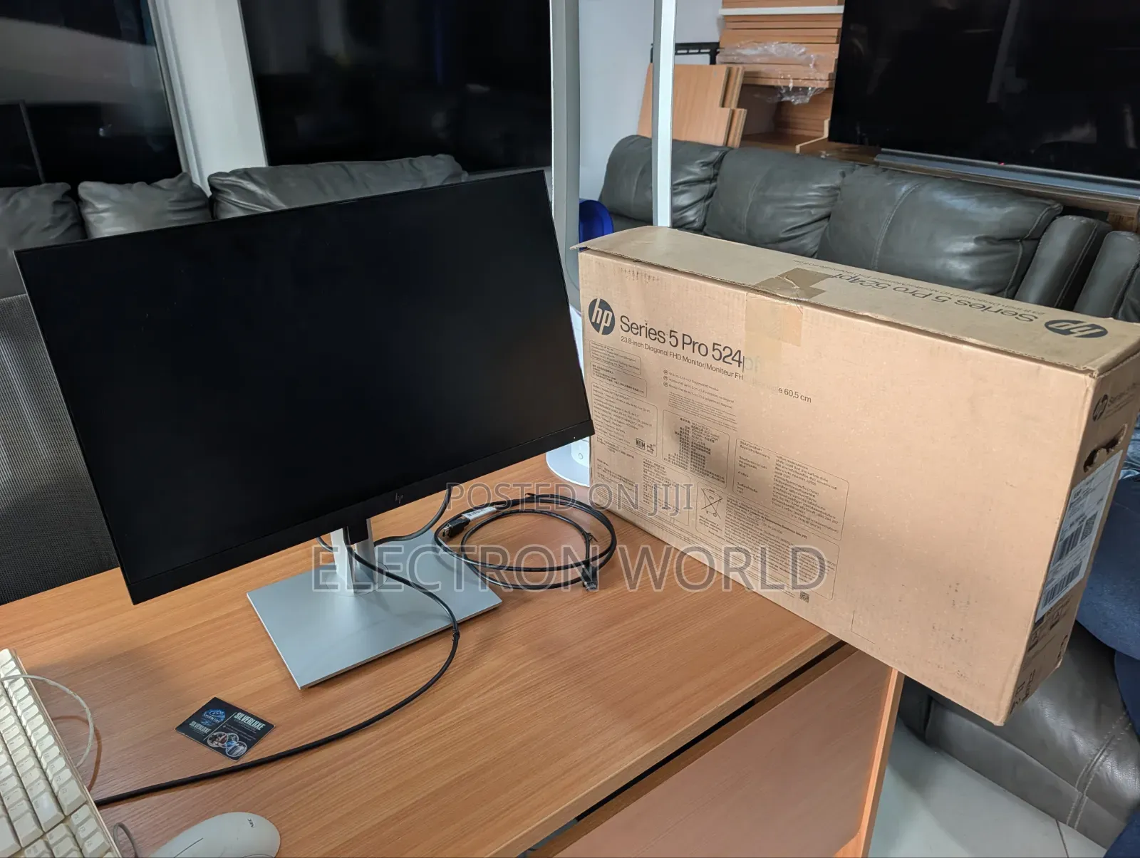 HP 24-Inch Full HD Business Monitor With a Slim Bezel
