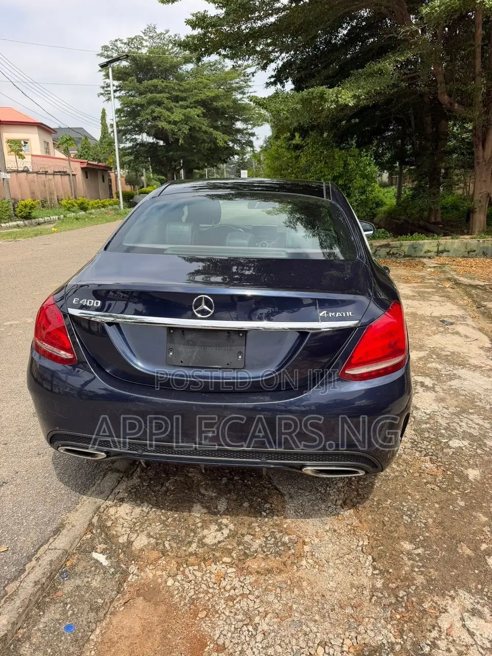 Mercedes-Benz C400 2016 Blue