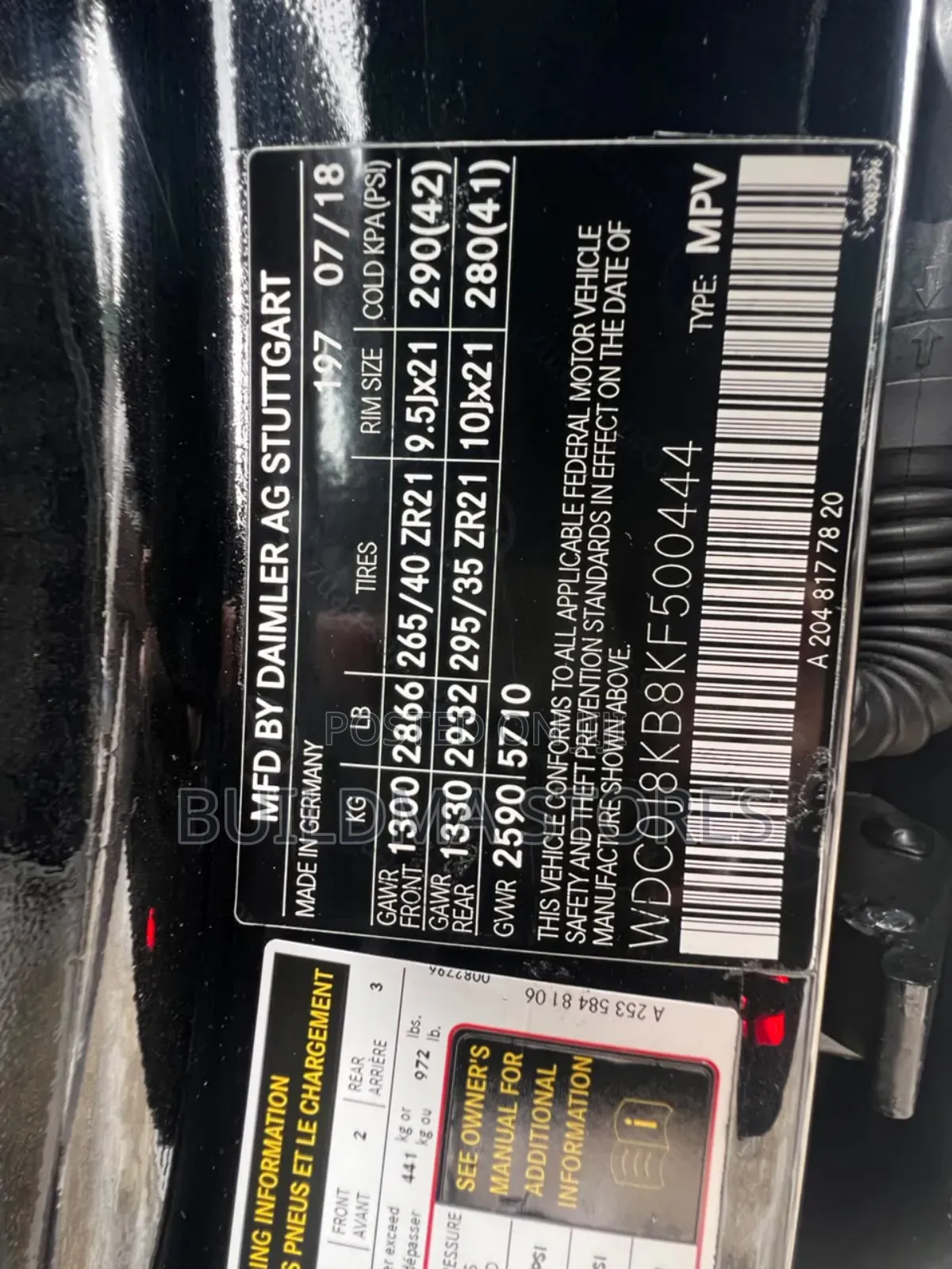 Mercedes-Benz GLC-Class 2019 Black