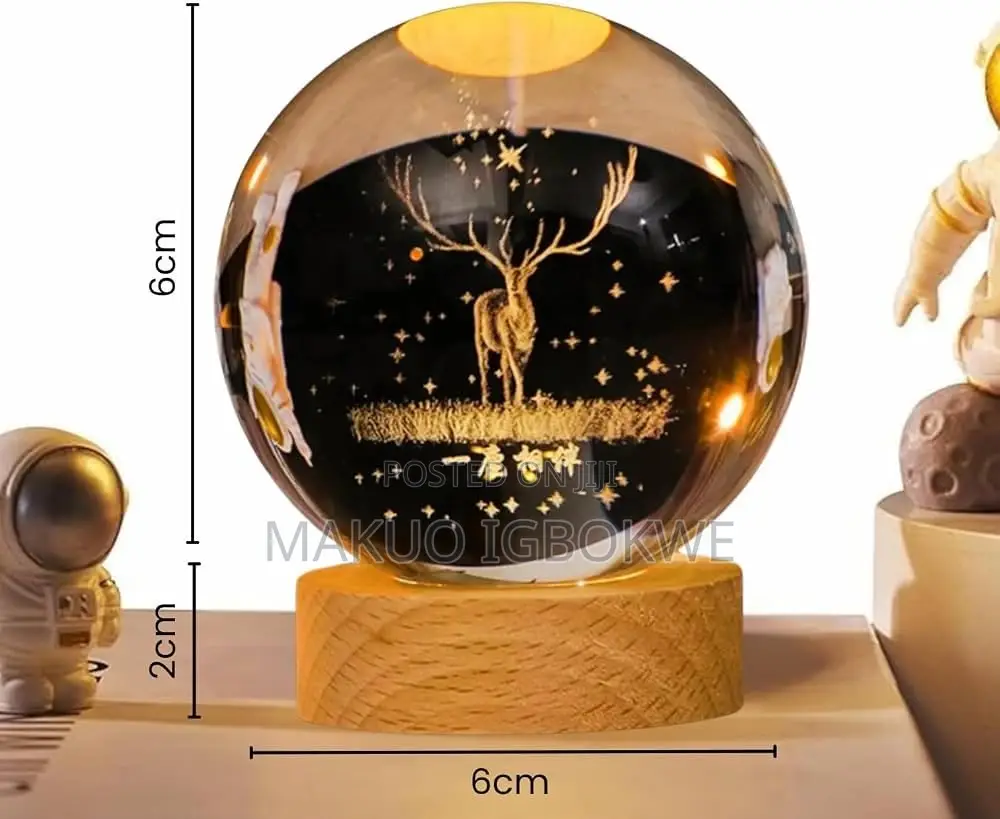 Crystal Ball Led TV Console for Your Home