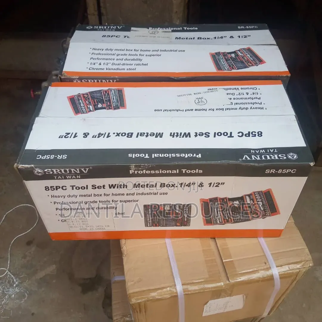 Full Set of Heavy-Duty Mechanical Tools Box