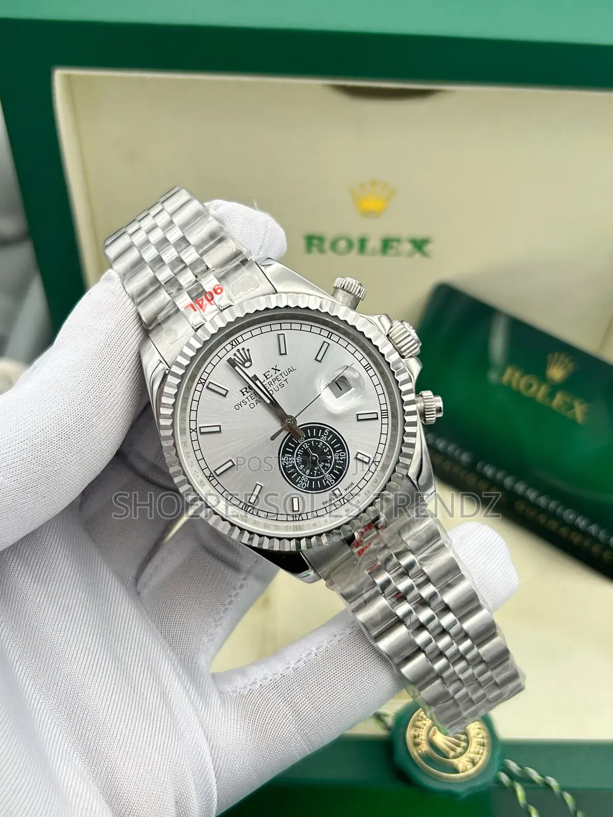 Rolex Day Indicator Chain Wristwatches