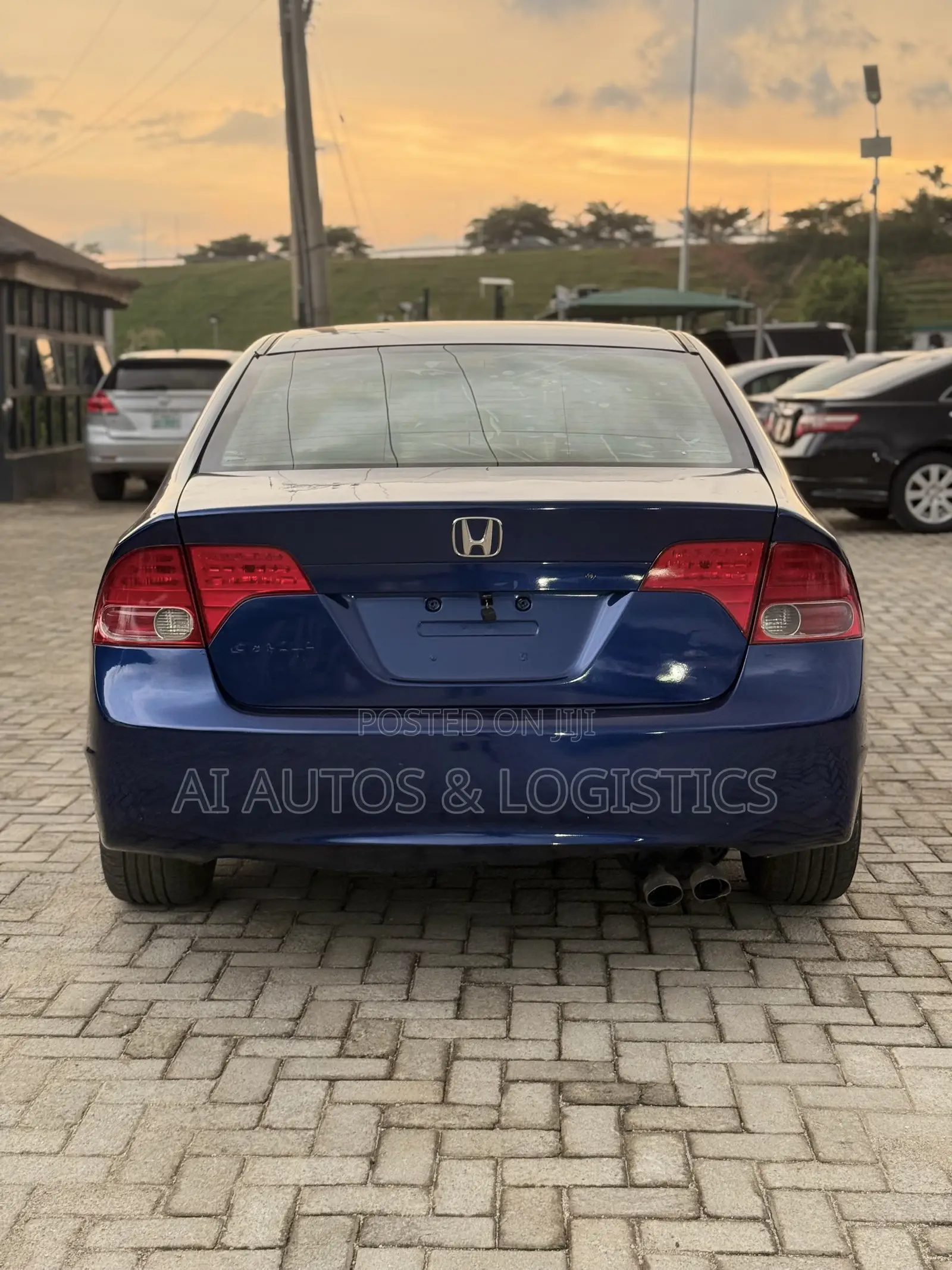 Honda Civic 1.8 Sedan EX 2007 Blue