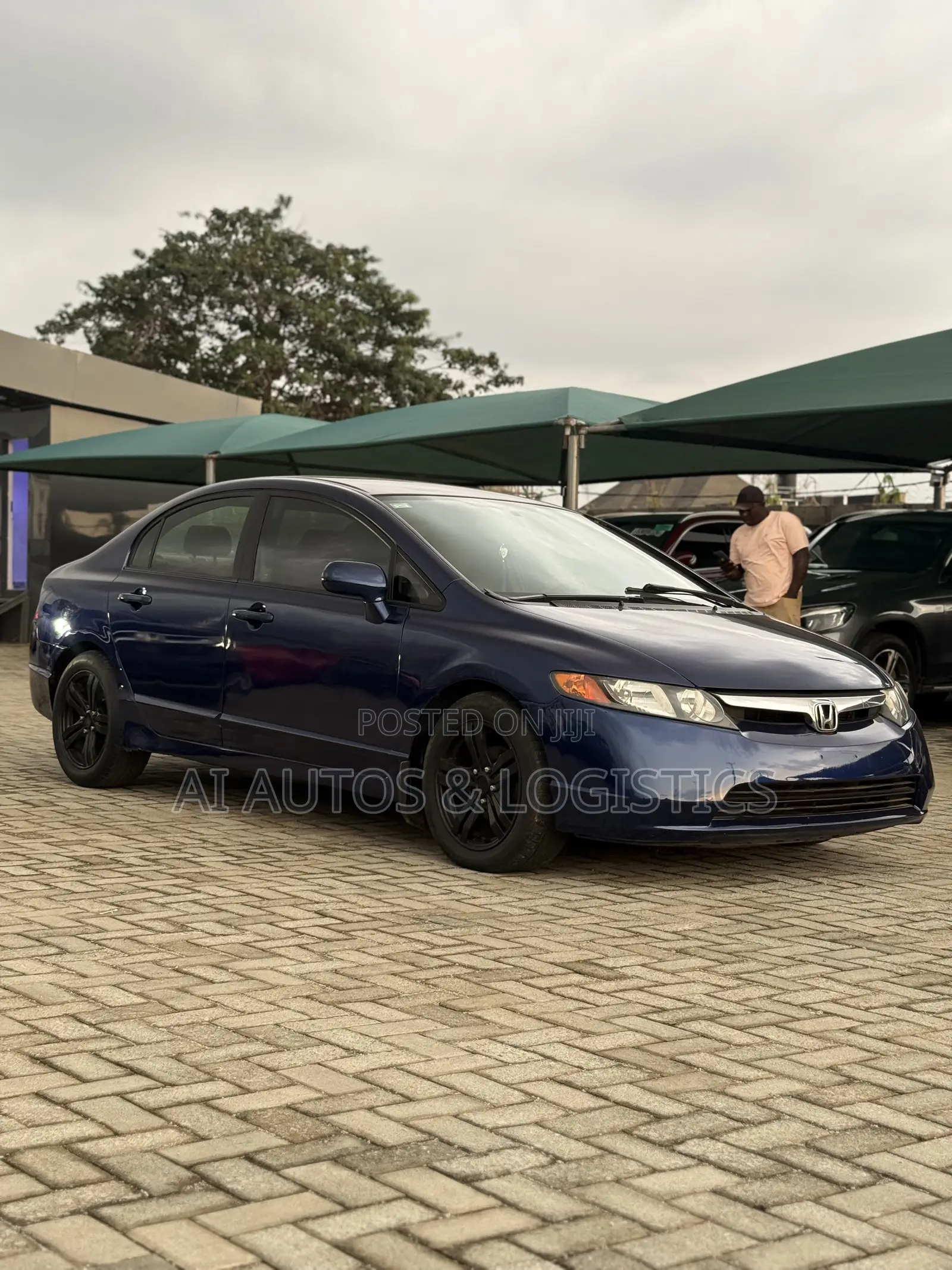 Honda Civic 1.8 Sedan EX 2007 Blue