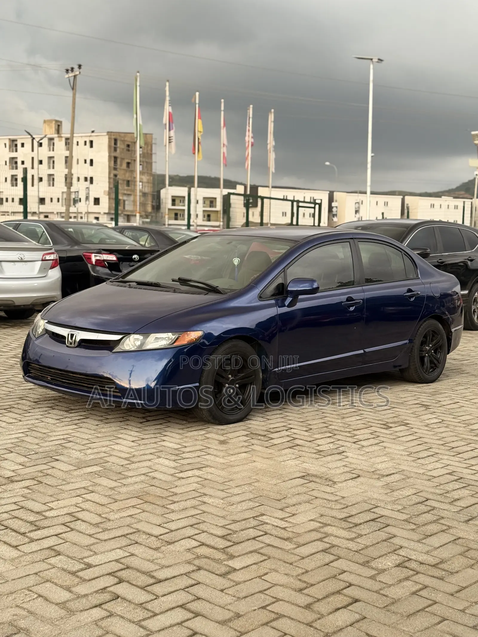 Honda Civic 1.8 Sedan EX 2007 Blue