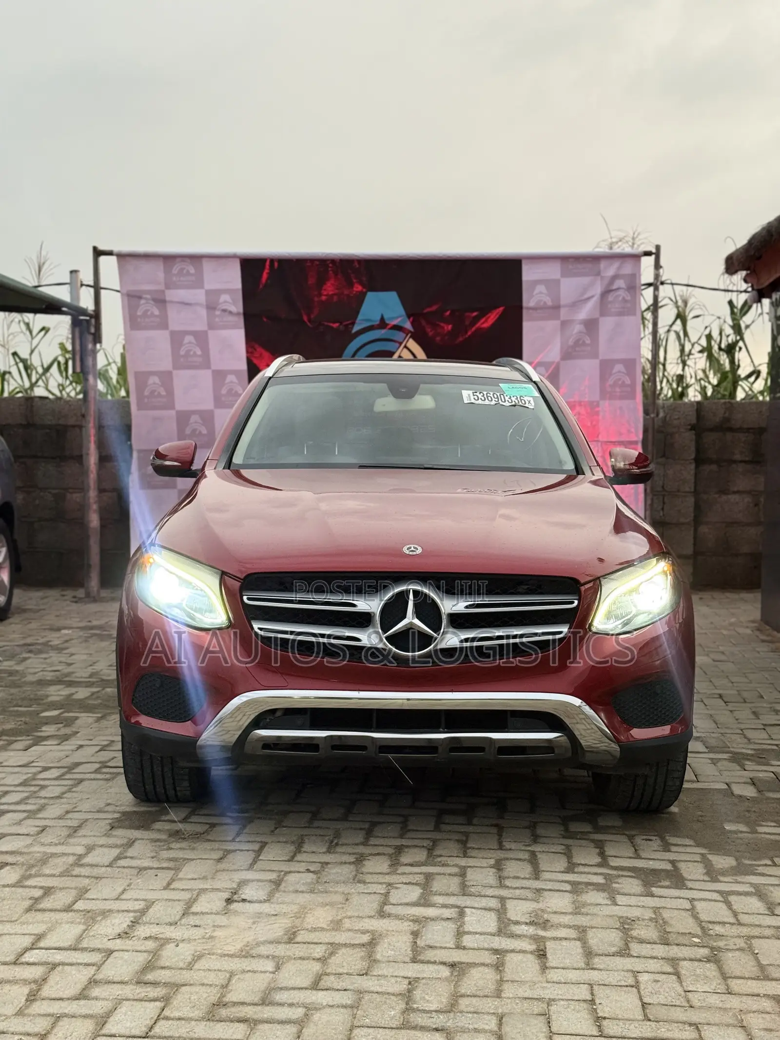 Mercedes-Benz GLC-Class 2018 Red